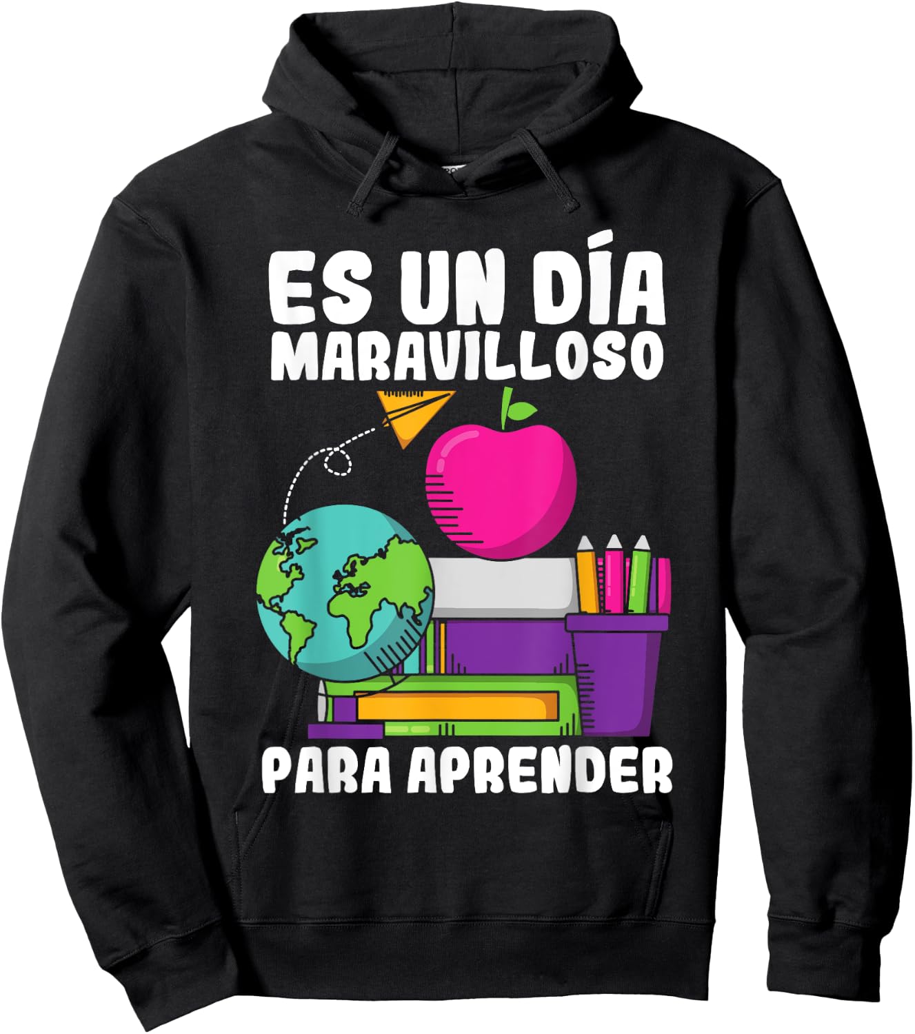 Maestras Spanish Teacher Maestra Hispanic Teacher Espanol Women Girls Kids Hoodie - Hoodie | Black