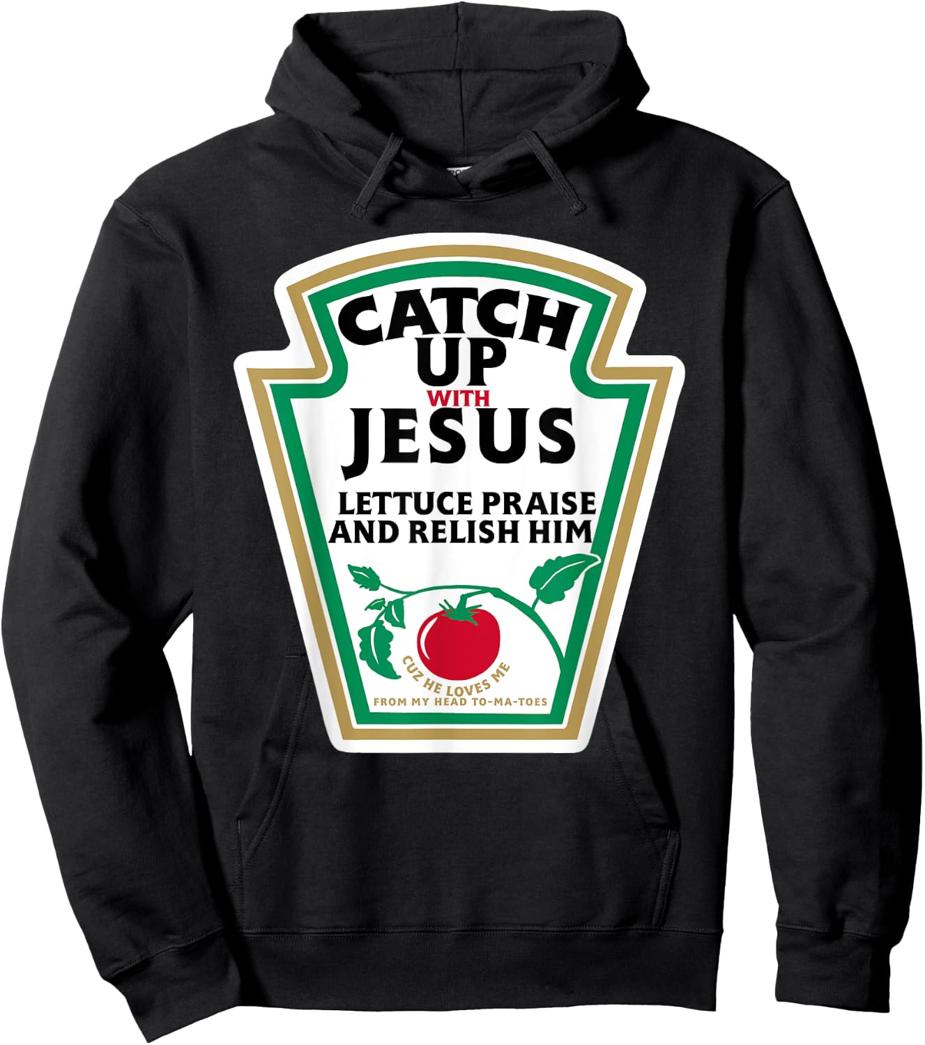 CatchUp with Jesus Hoodie - Hoodie | Black