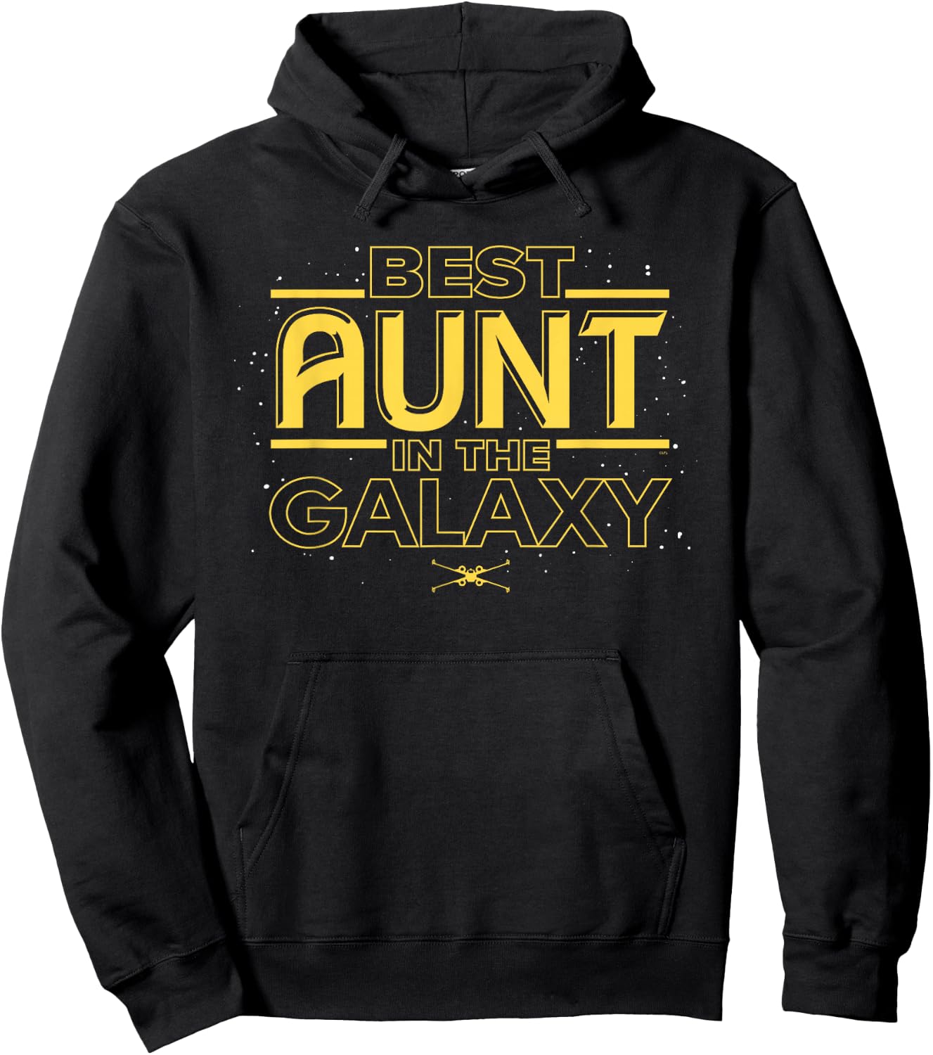Star Wars Best Aunt in the Galaxy Birthday Mother’s Day Hoodie - Hoodie | Black