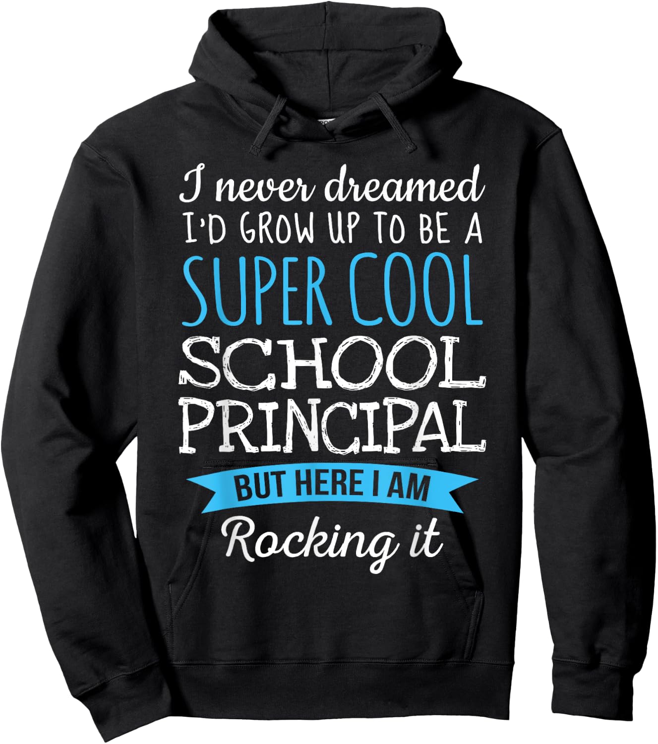 Funny School Principal Appreciation Gifts Hoodie - Hoodie | Black