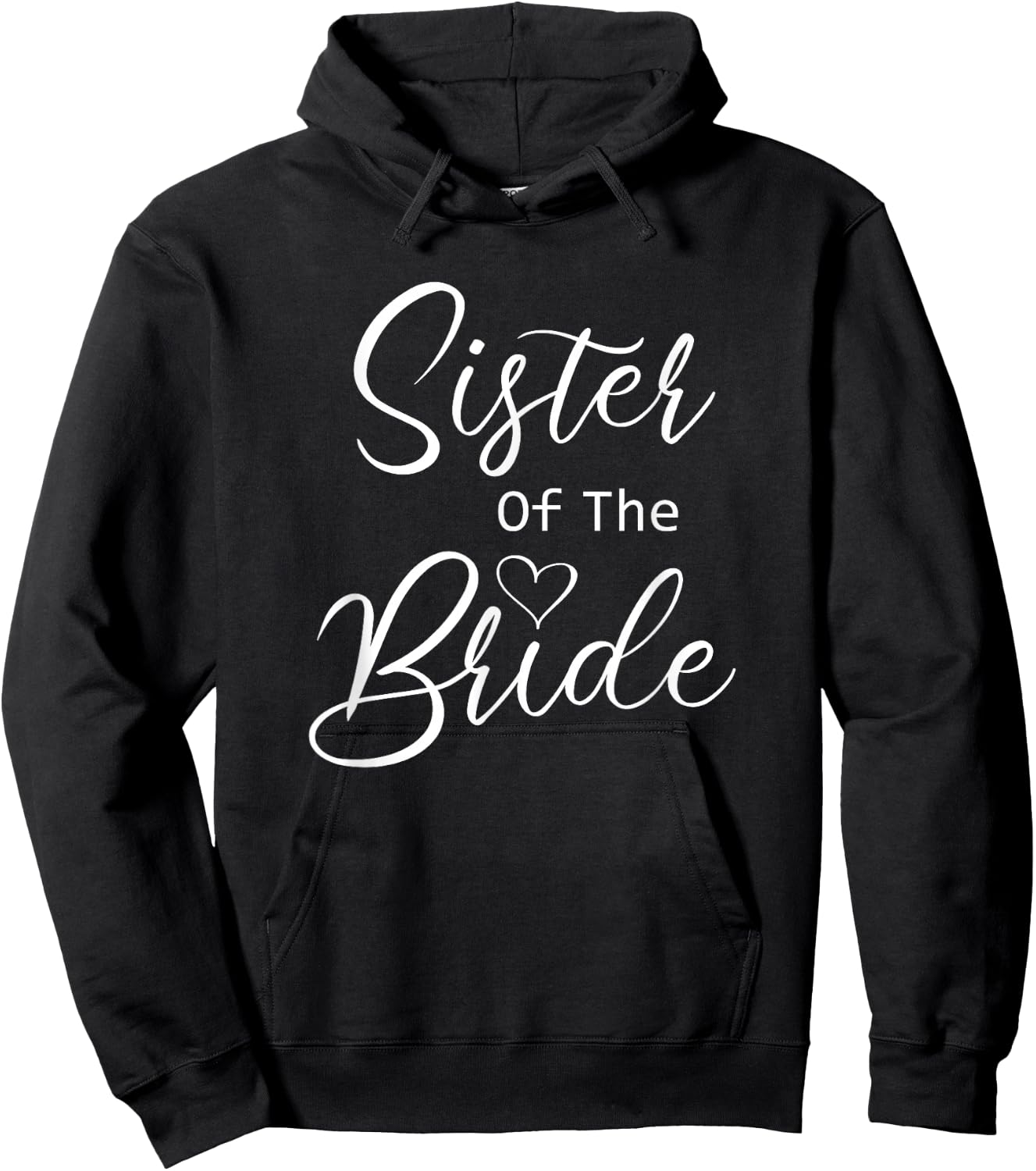 Sister Of The Bride Hoodie - Hoodie | Black