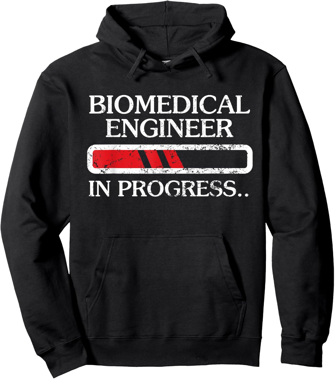 Biomedical Engineer In Progress Outfit For Biomed Engineers Hoodie - Hoodie | Black