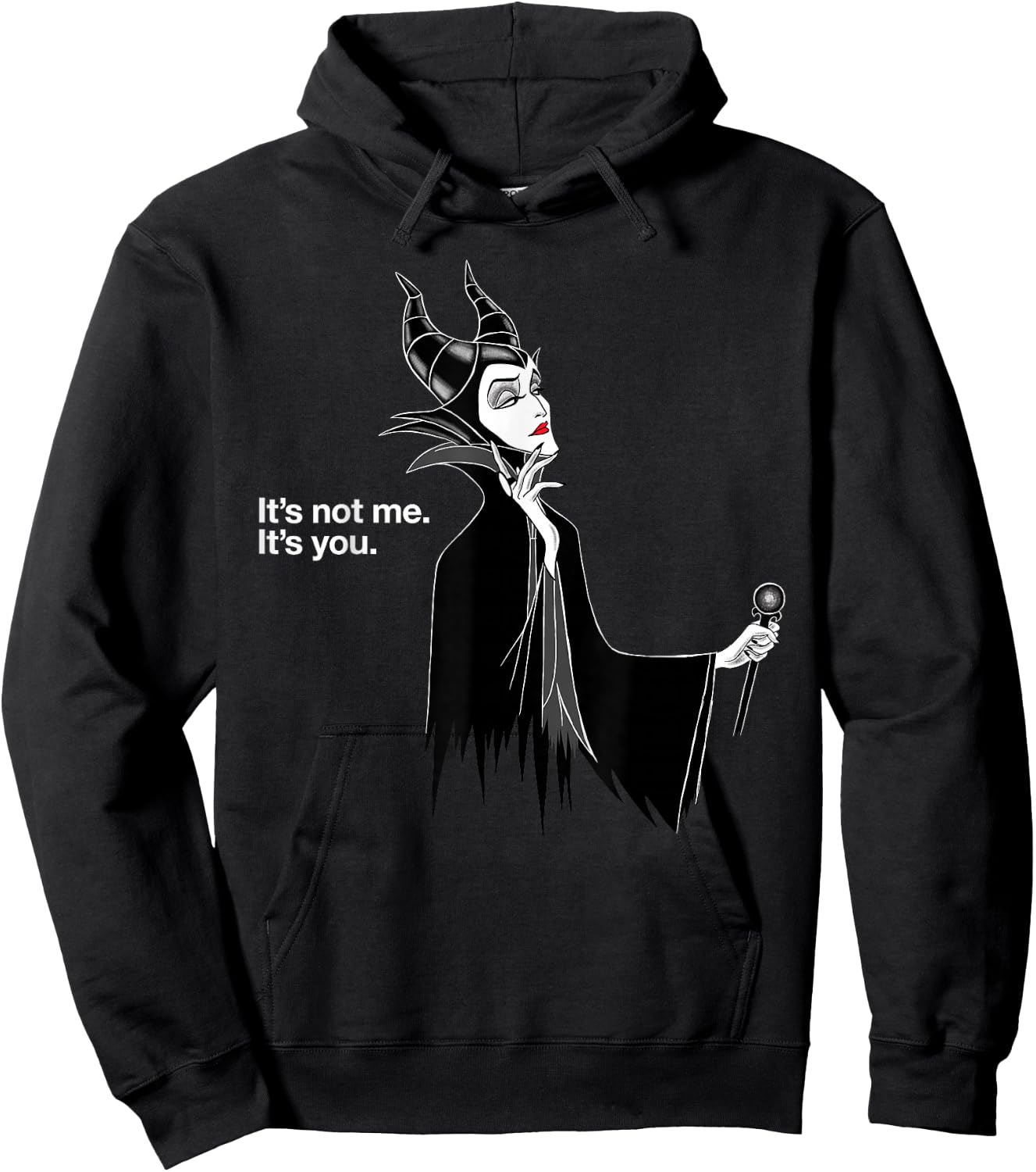 Disney Villains Maleficent It's Not Me It's You Hoodie - Hoodie | Black