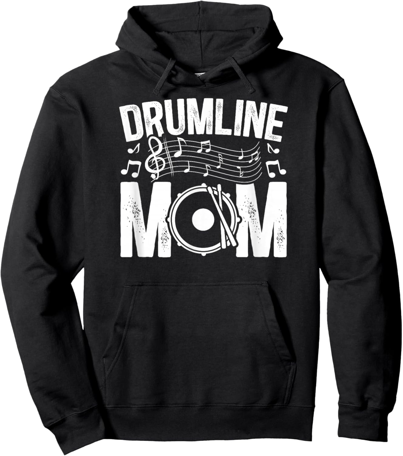 Drumline Mom Drumline Mother Drumline Mama Hoodie - Hoodie | Black