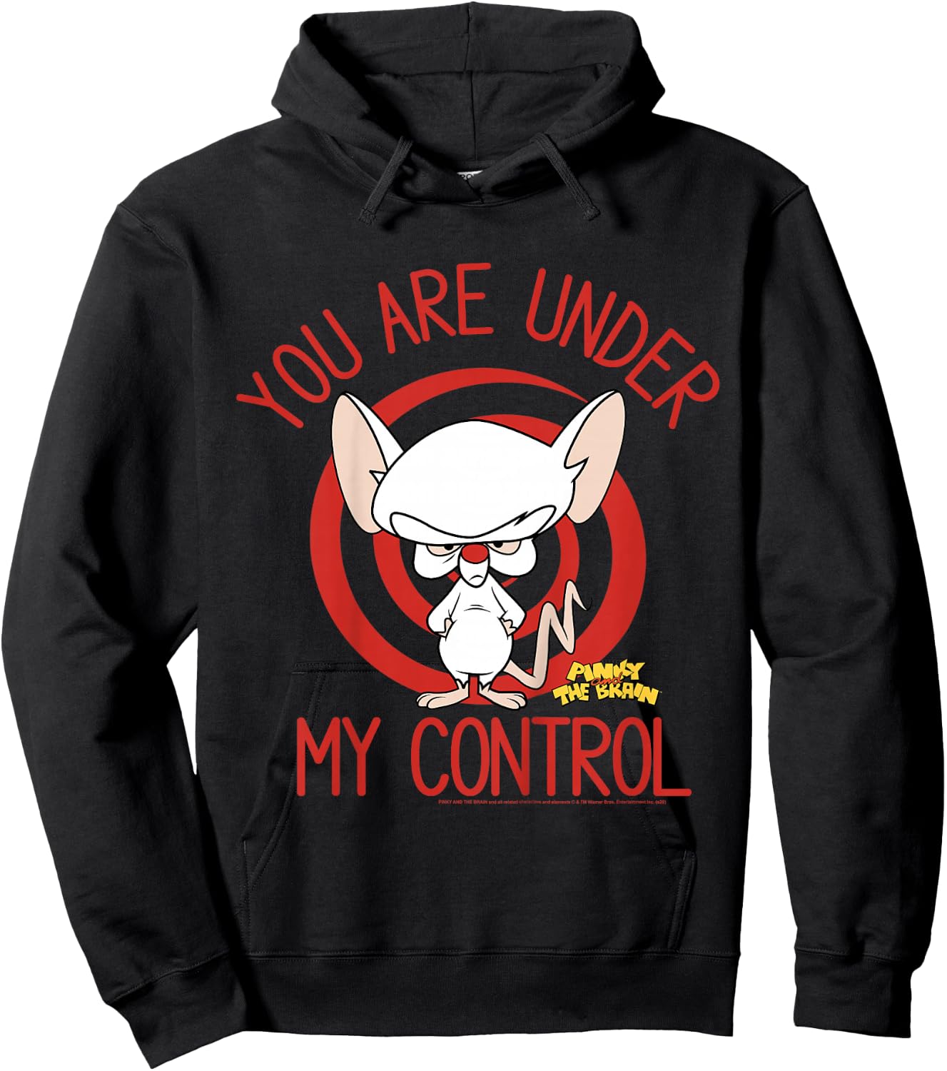 Pinky And The Brain You Are Under My Control Hoodie - Hoodie | Black