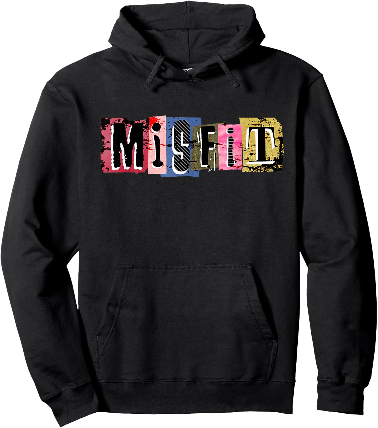 Misfit Hoodie - Hoodie | Black