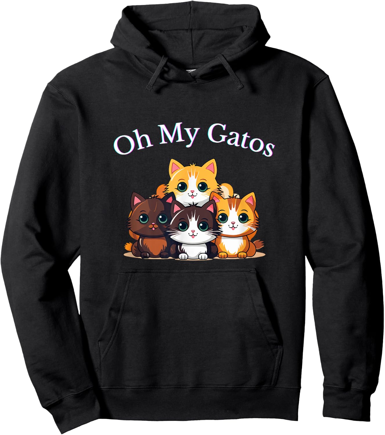 Oh My Gatos Design - Cat Lover Shawty Bae Hoodie - Hoodie | Black