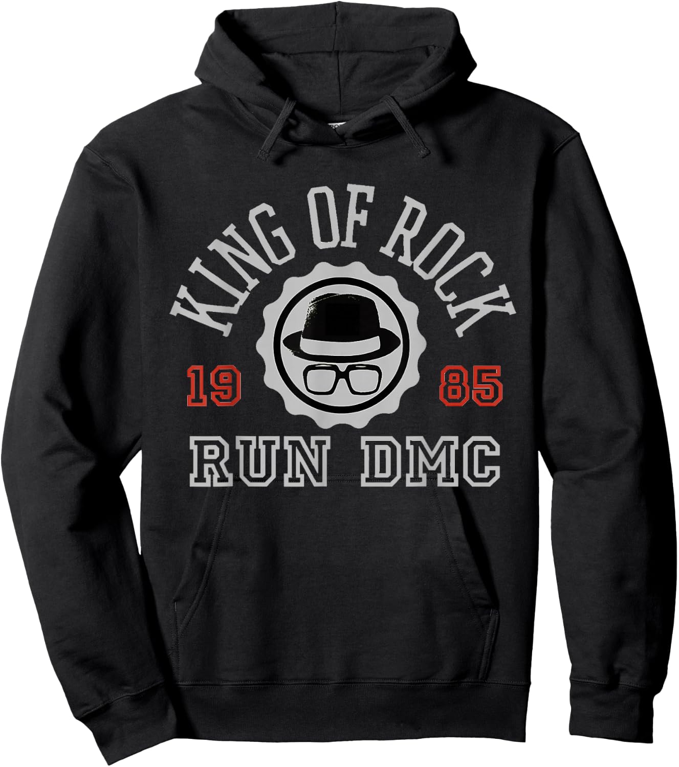 Run DMC King of Rock Hoodie - Hoodie | Black