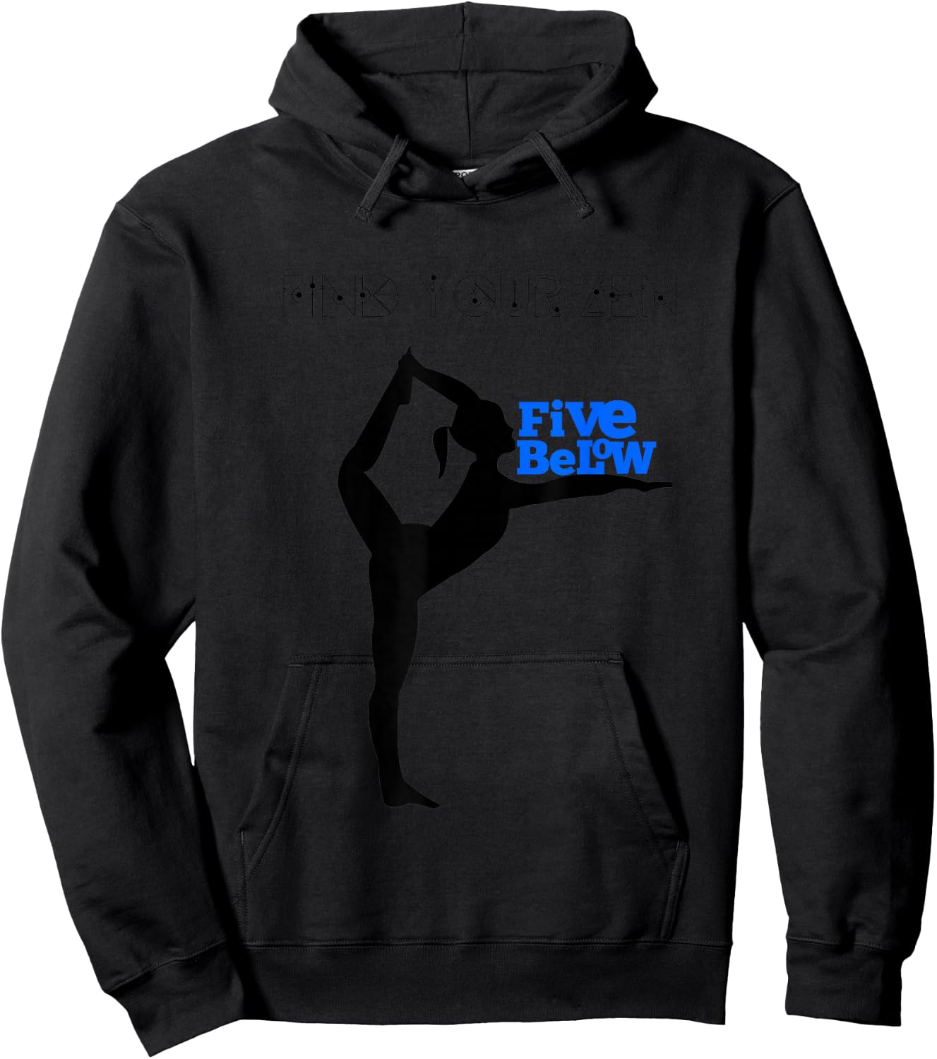 Zip up style for work Hoodie - Hoodie | Black