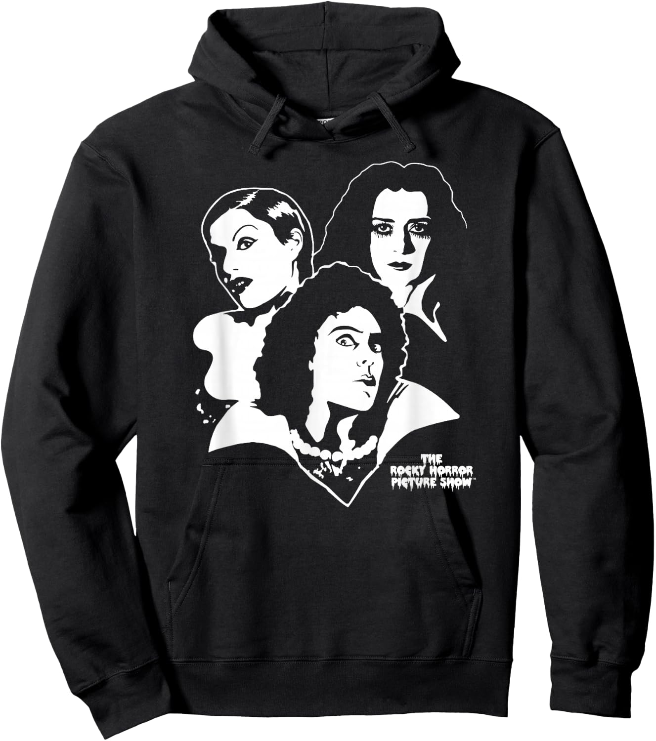 The Rocky Horror Picture Show Trio Hoodie - Hoodie | Black