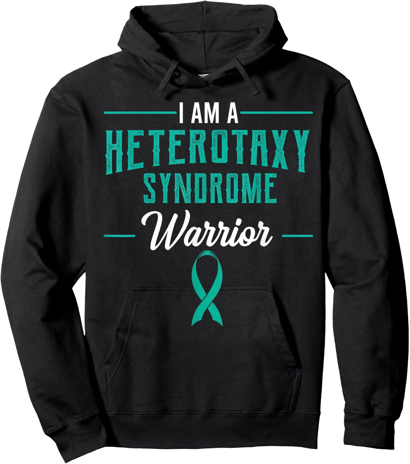 Heterotaxy Syndrome Situs Ambiguus Visceral Organs Warrior Hoodie - Hoodie | Black