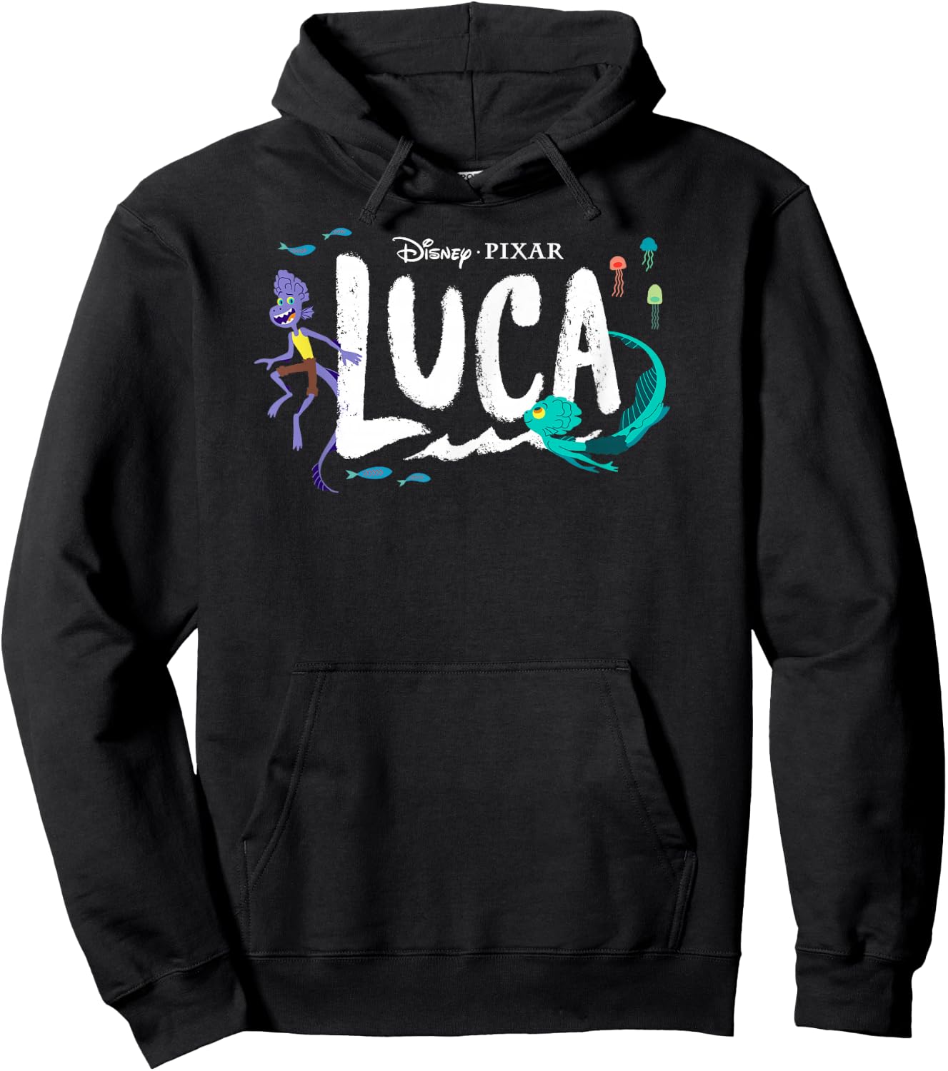Disney and Pixar’s Luca and Alberto Sea Monsters Hoodie - Hoodie | Black