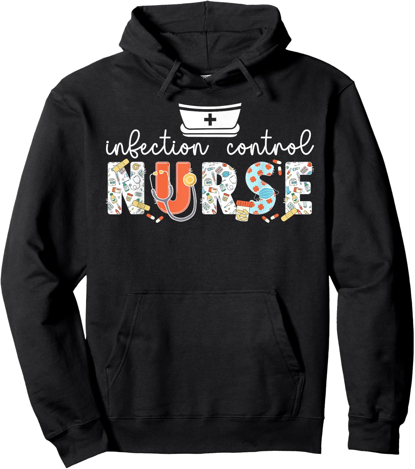 Infection Control Nurse Best Infection Prevention Nurse Hoodie - Hoodie | Black