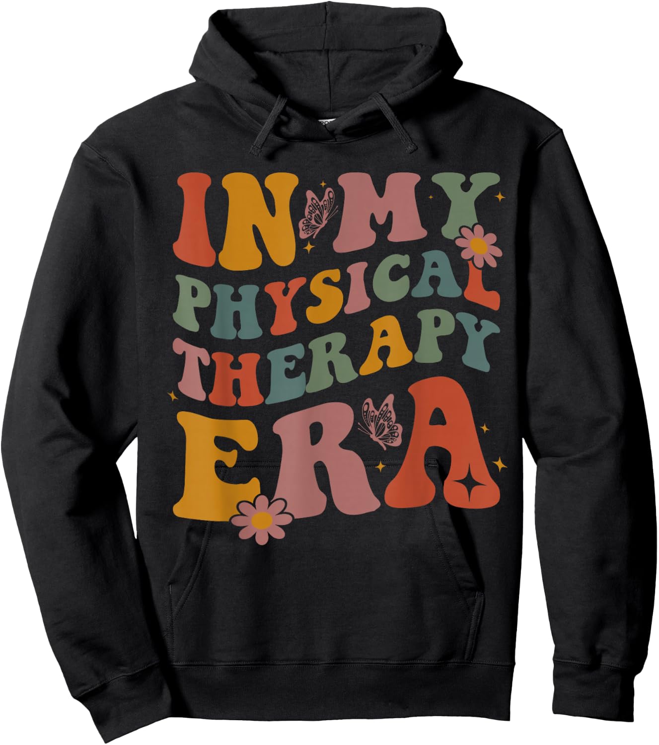 In My Physical Therapy Era Doctor Physical Therapist Hoodie - Hoodie | Black
