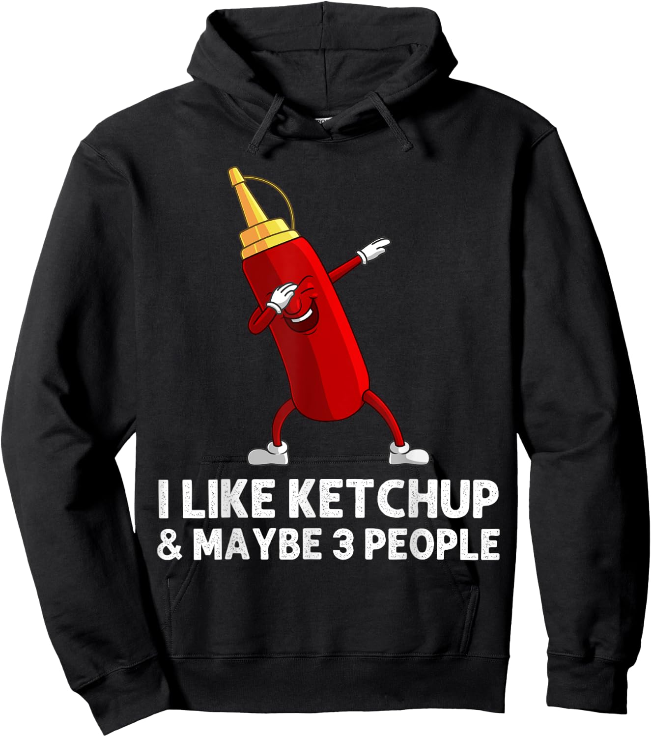 Funny Ketchup Gift Women Ketchup Merchandise Tomato Hoodie - Hoodie | Black