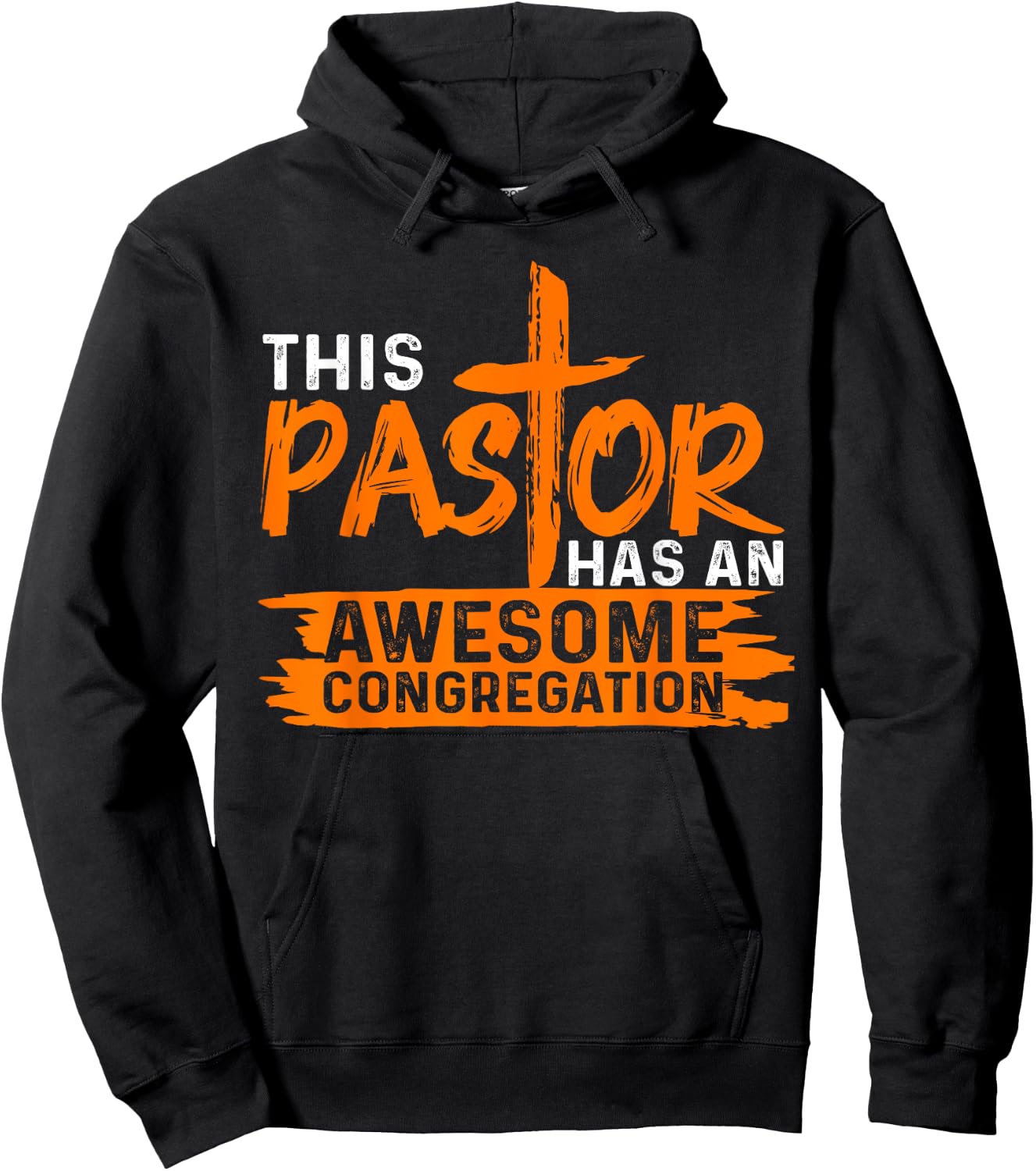 Funny Pastor Appreciation Gift Men Christian Church Priest Hoodie - Hoodie | Black