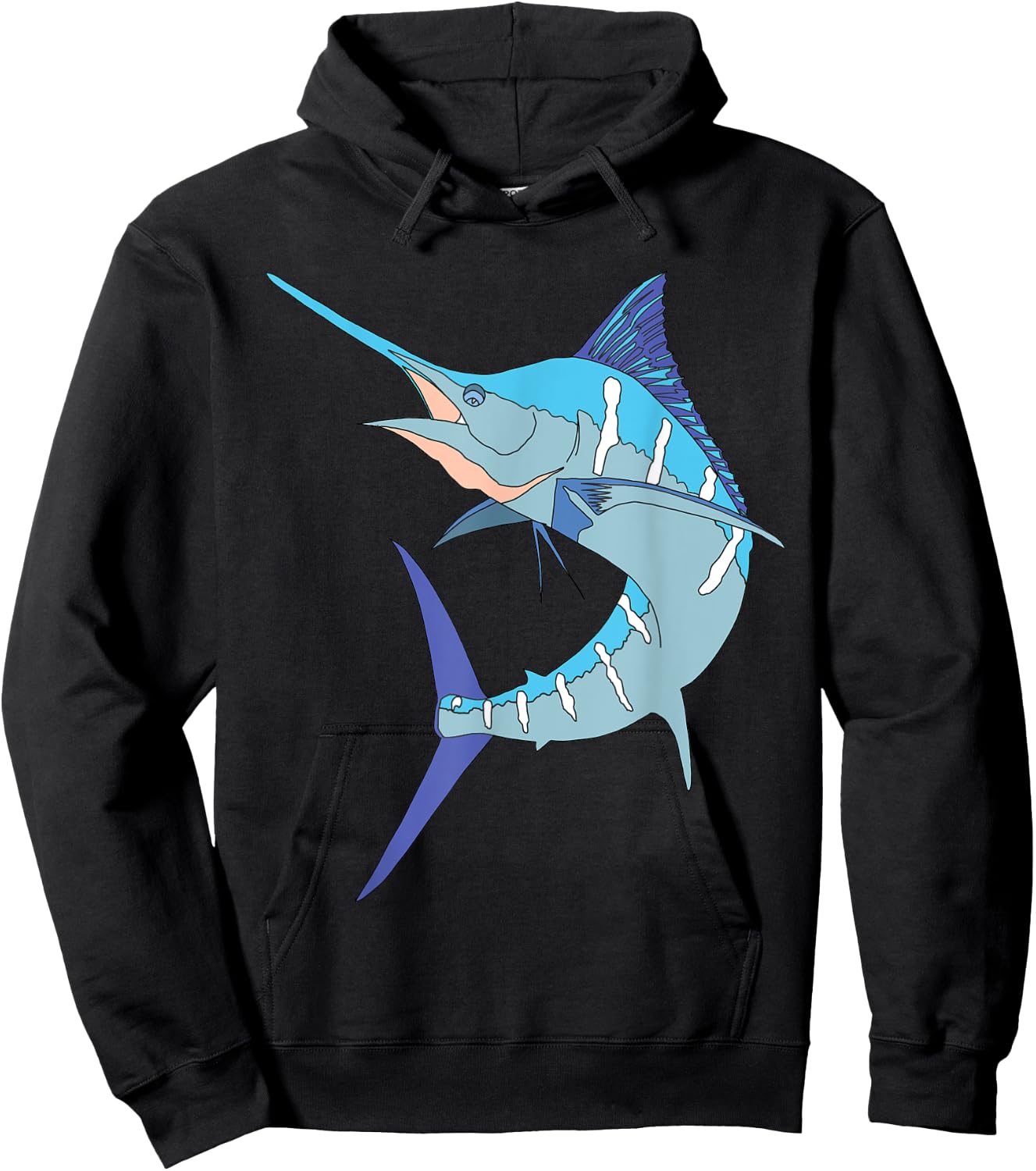 Swordfish Sport fishing Marlin Sailfish Billfish Hobby Hoodie - Hoodie | Black