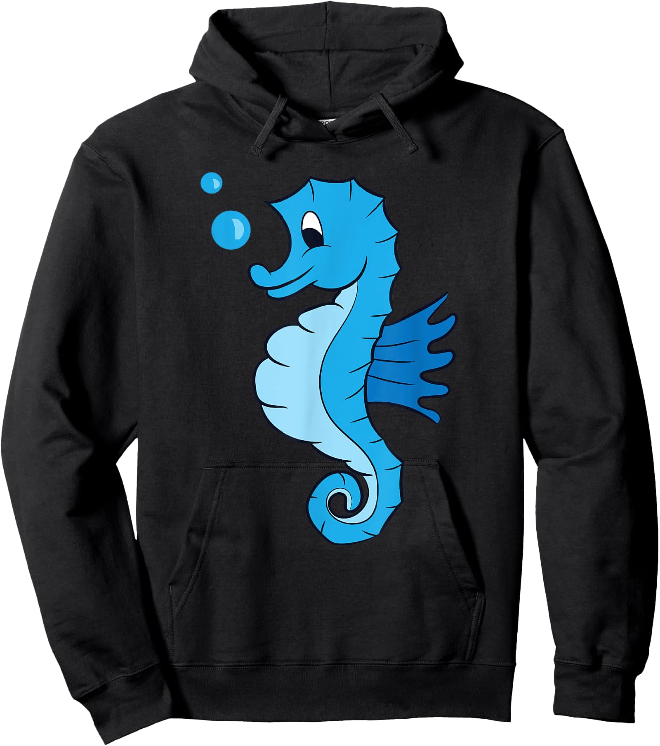 Cute Seahorse Lover Seahorse Lover Gift Kids Seahorses Hoodie - Hoodie | Black