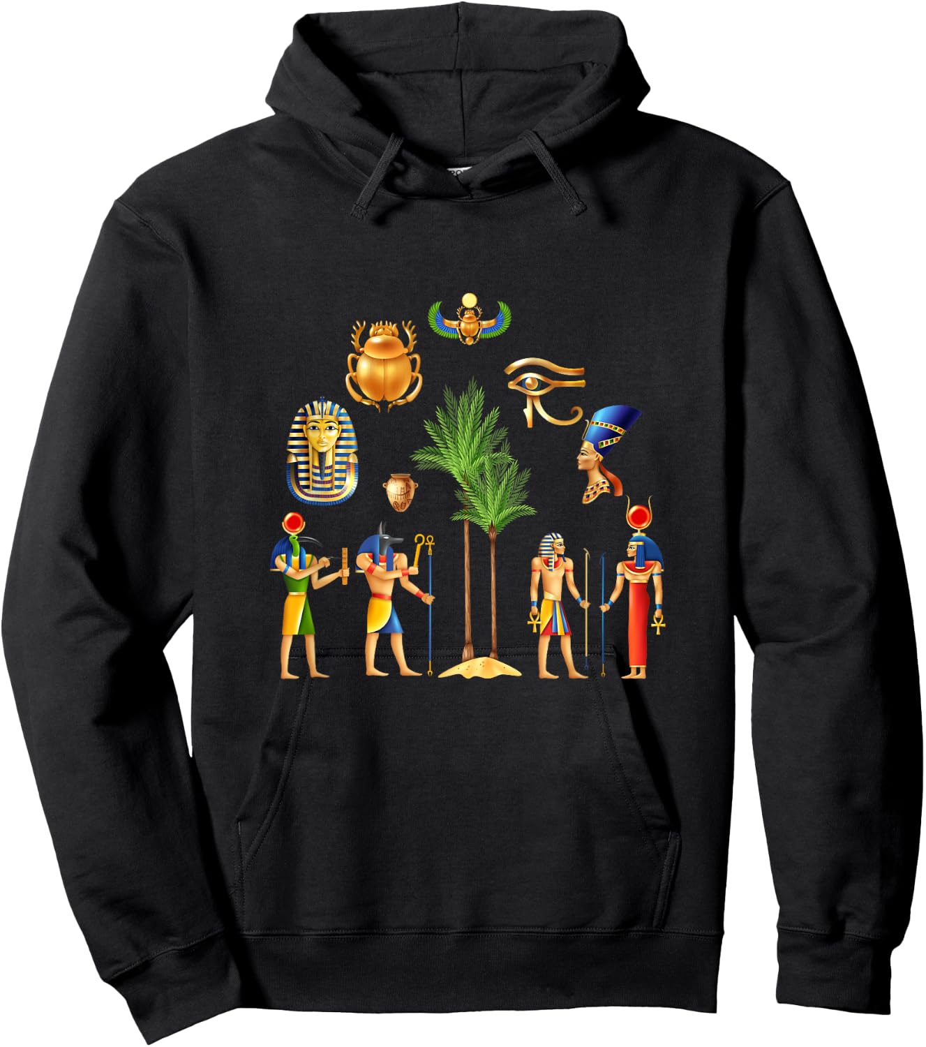 Ancient Egypt Hoodie - Hoodie | Black