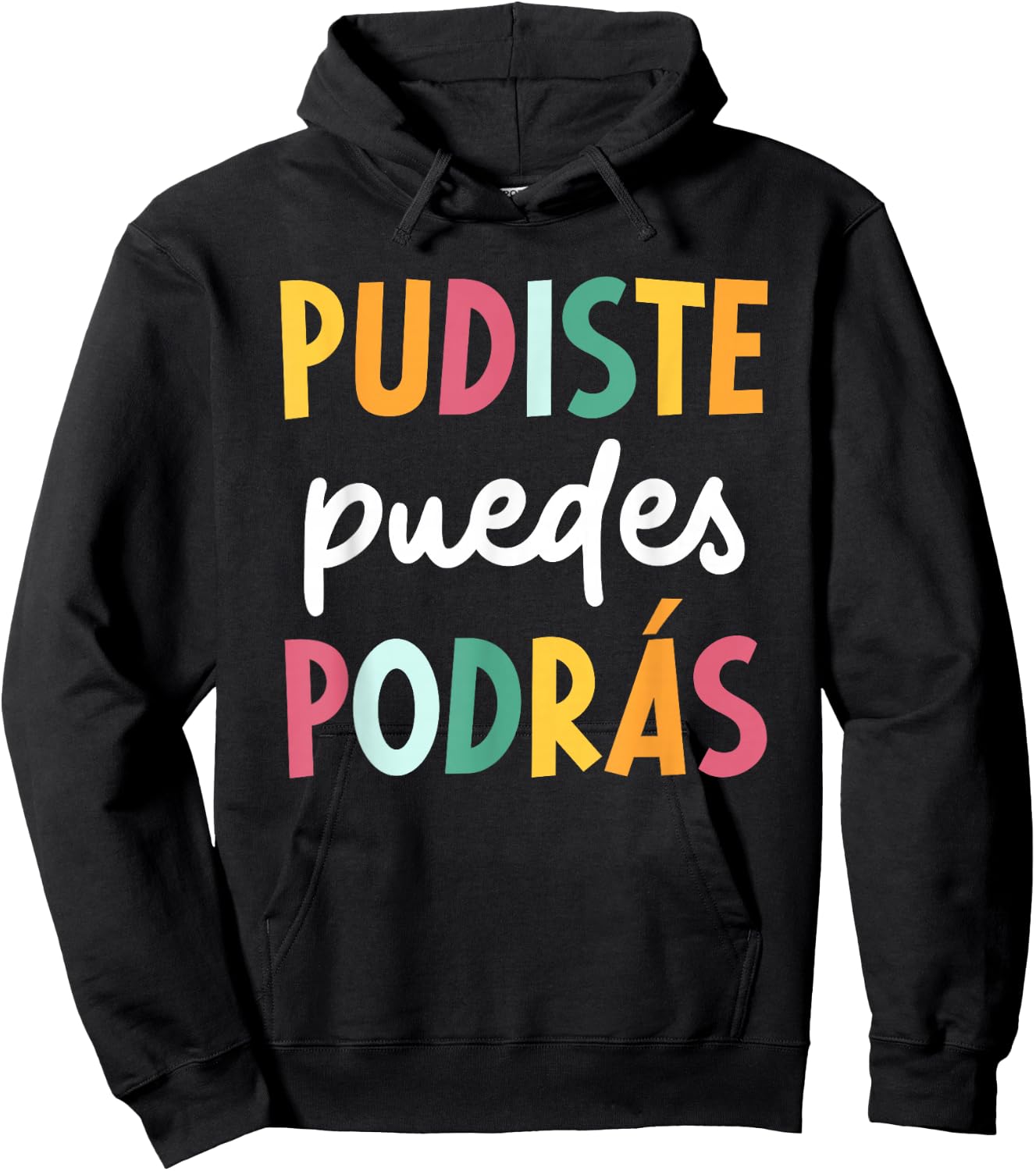 Multilingual Hispanic Heritage Spanish Teacher Maestra Hoodie - Hoodie | Black