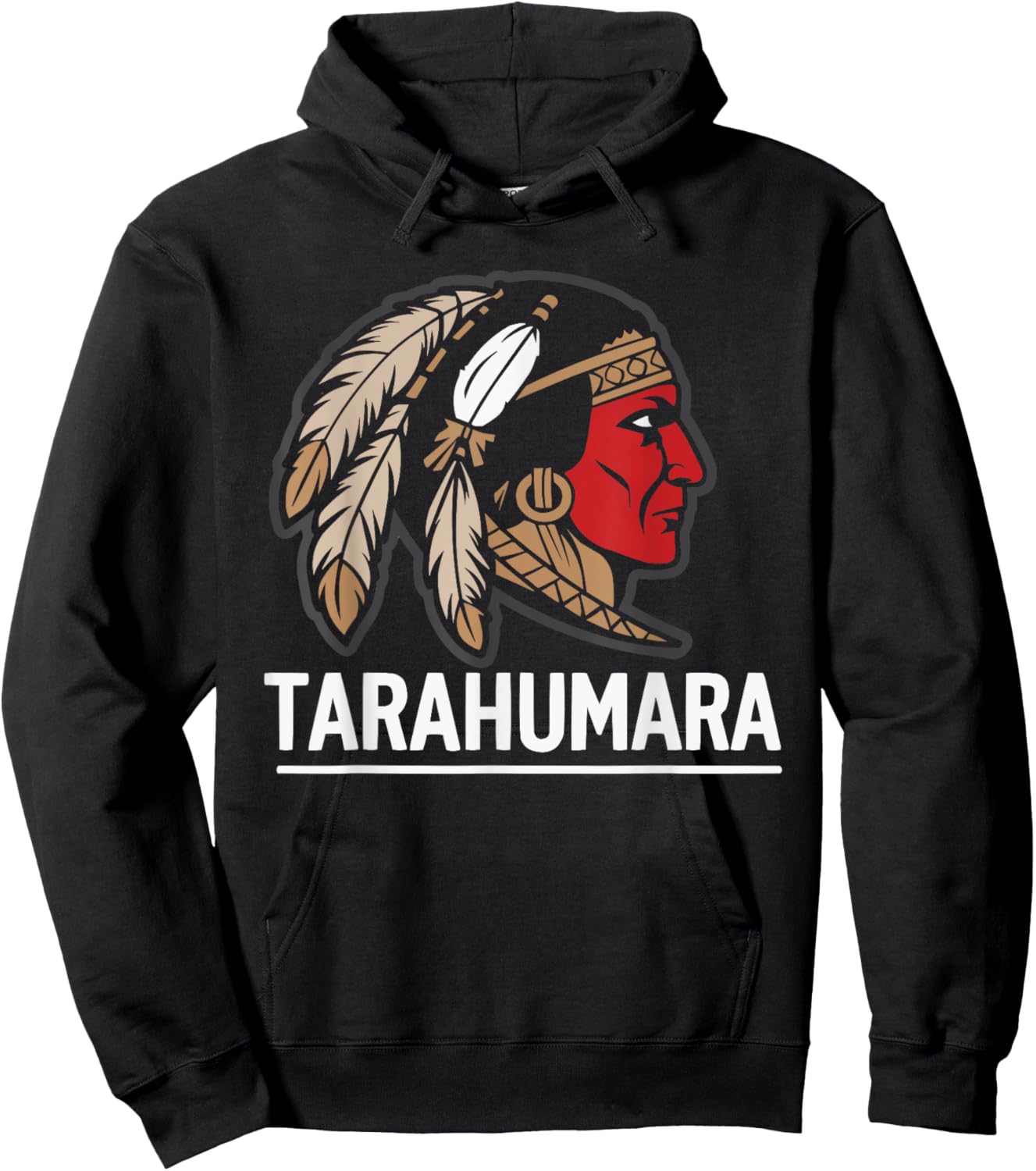 Indigenous People Mexico Native American Tarahumara Tribe Hoodie - Hoodie | Black