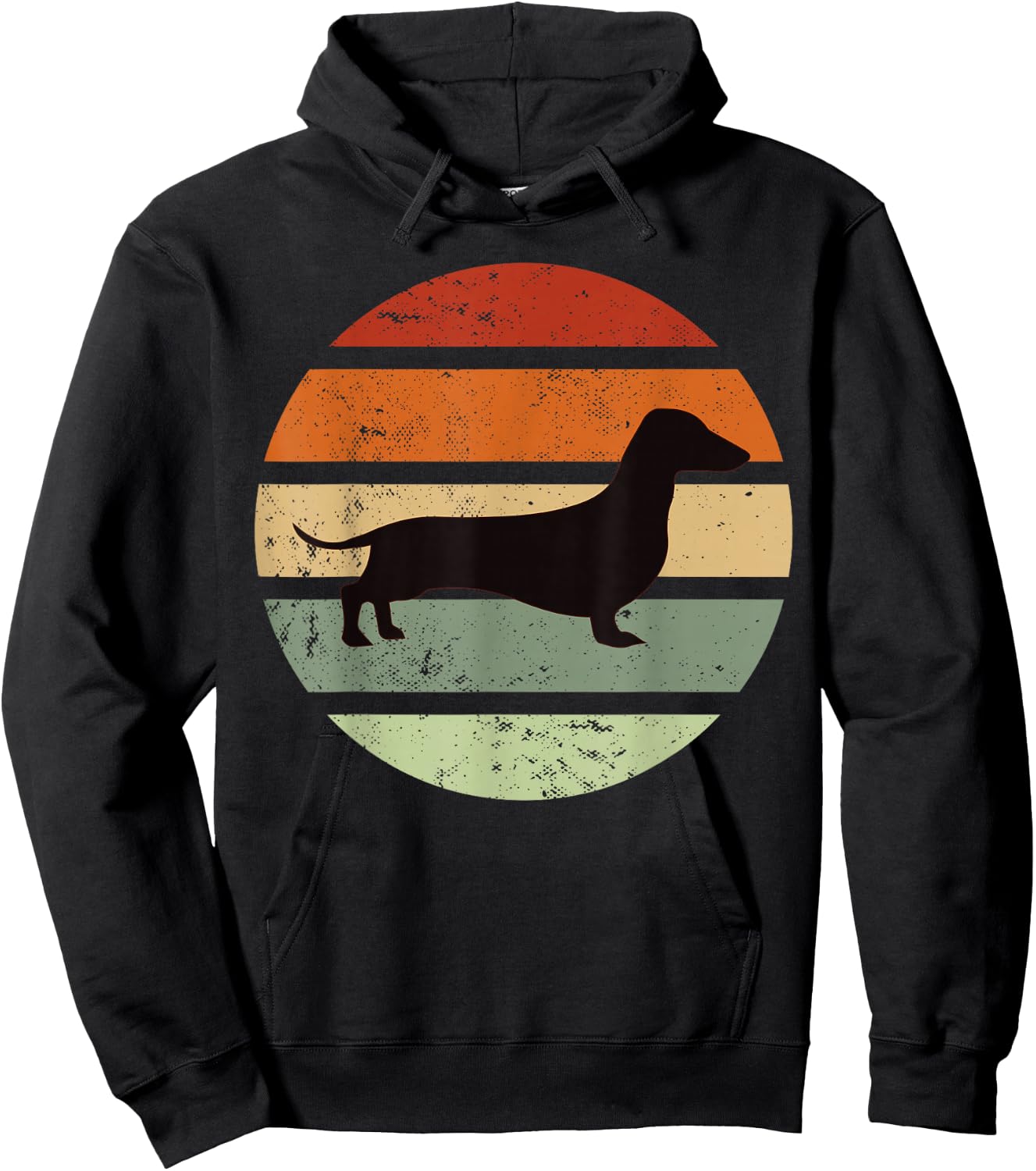 Dachshund Dachshund Teckel Hoodie - Hoodie | Black