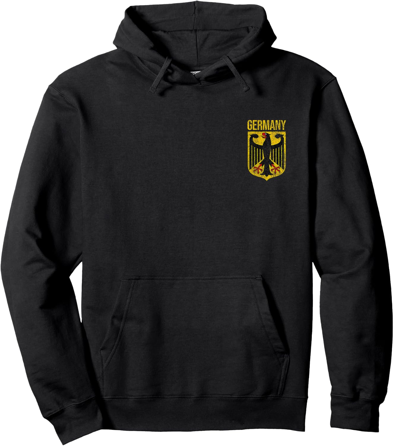 German Coat of ARMS Germany Eagle Hoodie - Hoodie | Black