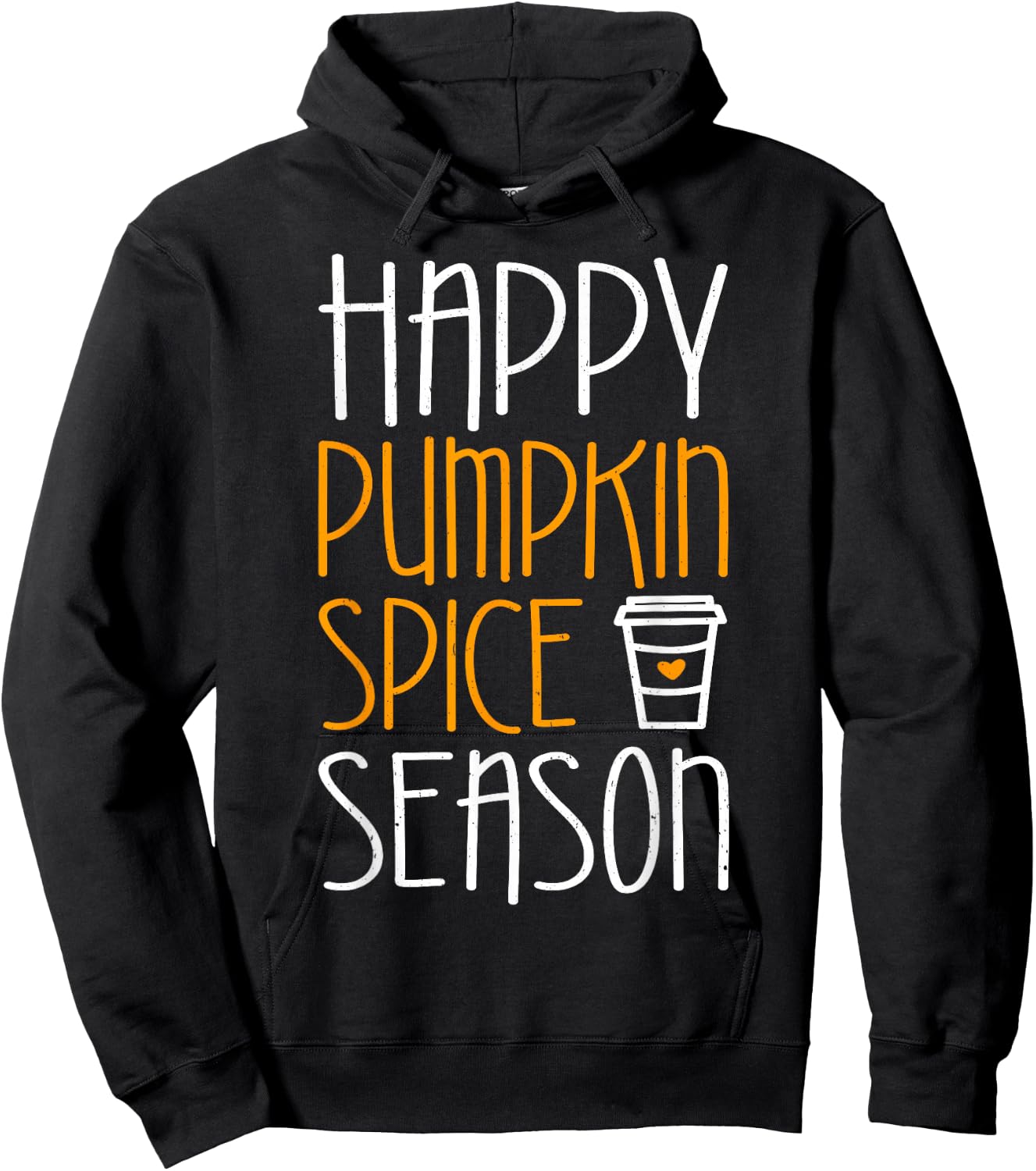 Happy Pumpkin Spice Season Shirt Men Women Kids Fall Season Hoodie - Hoodie | Black