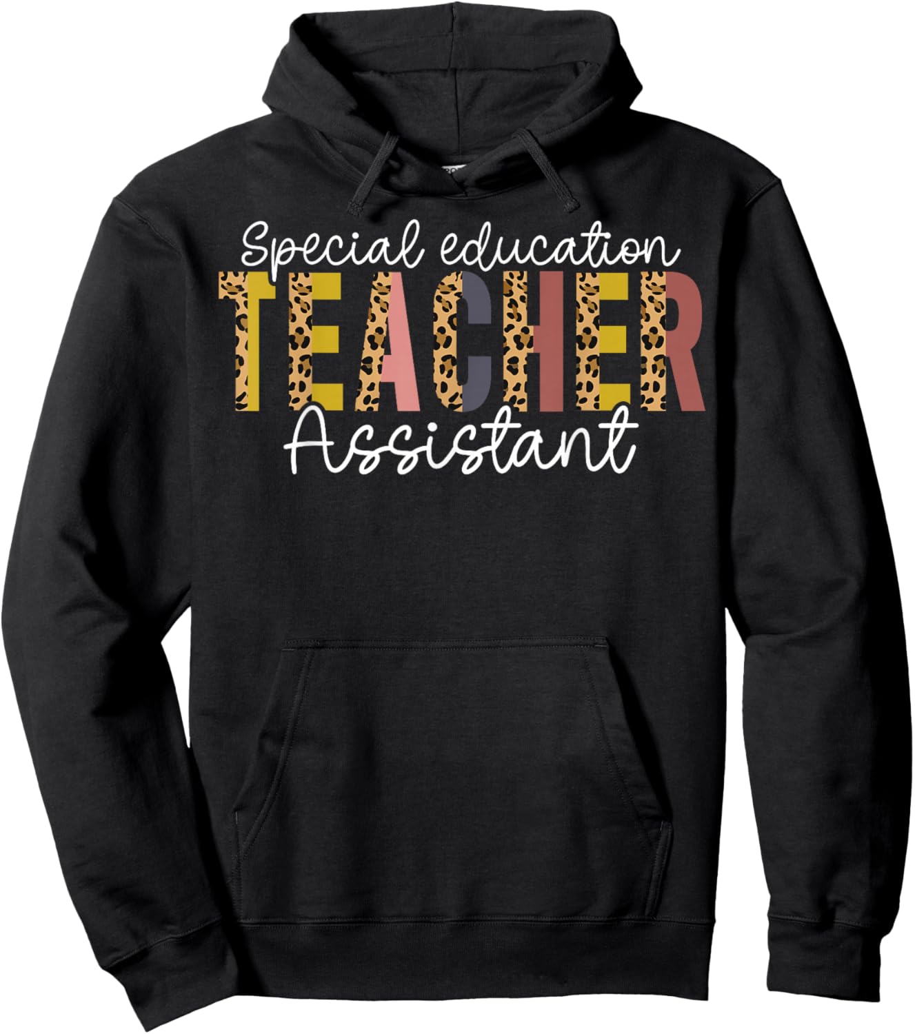 Special Education Teacher Assistant - SPED Teacher Aide Hoodie - Hoodie | Black