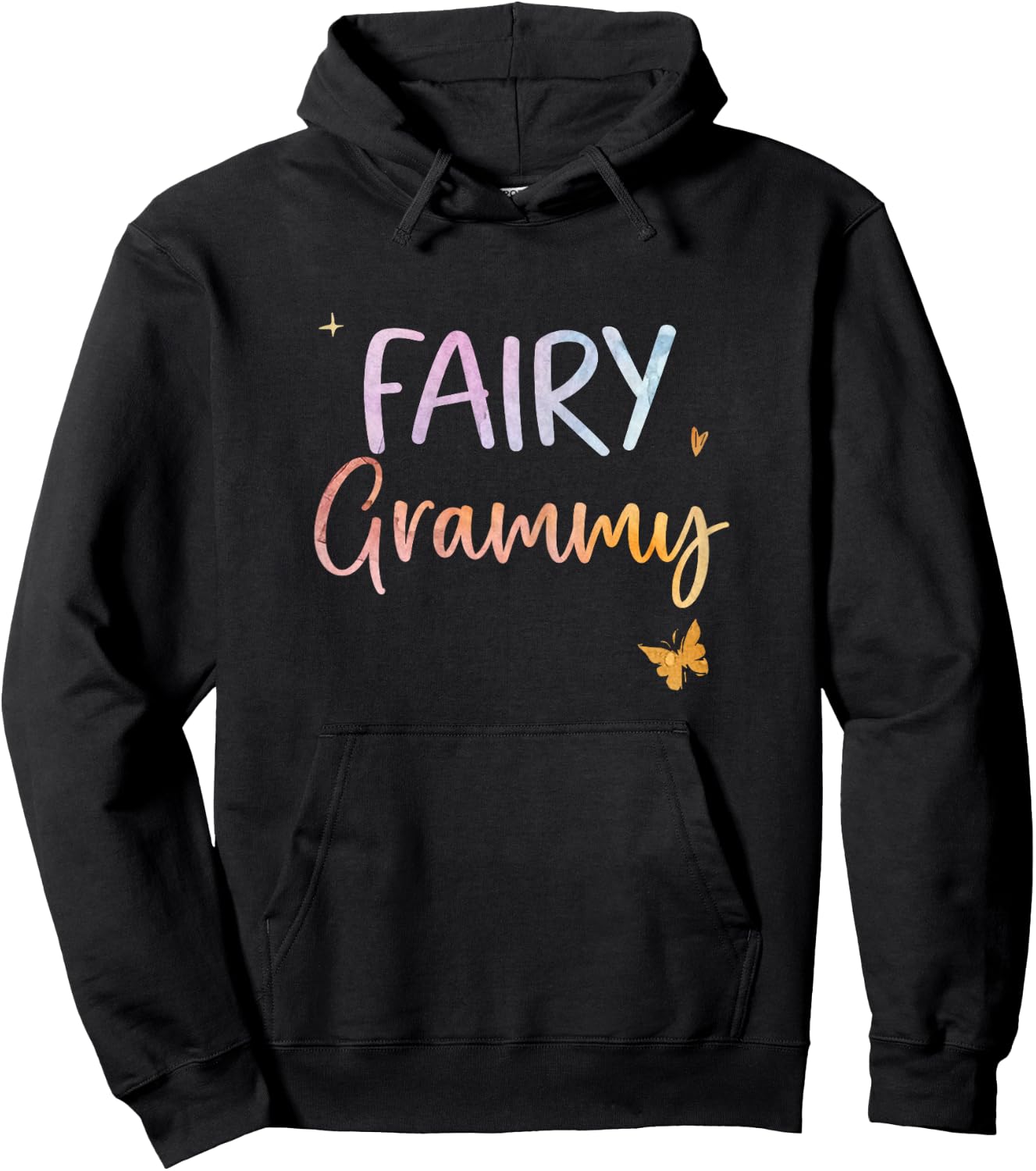 Fairy Grammy Magical Cute Birthday Hoodie - Hoodie | Black