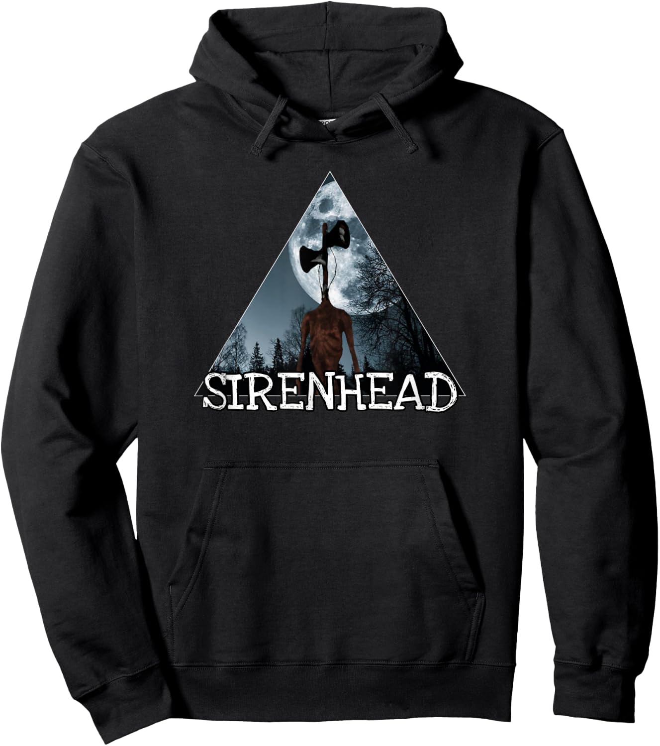 Siren head, Cartoon cat we love to escape from Siren head Hoodie - Hoodie | Black