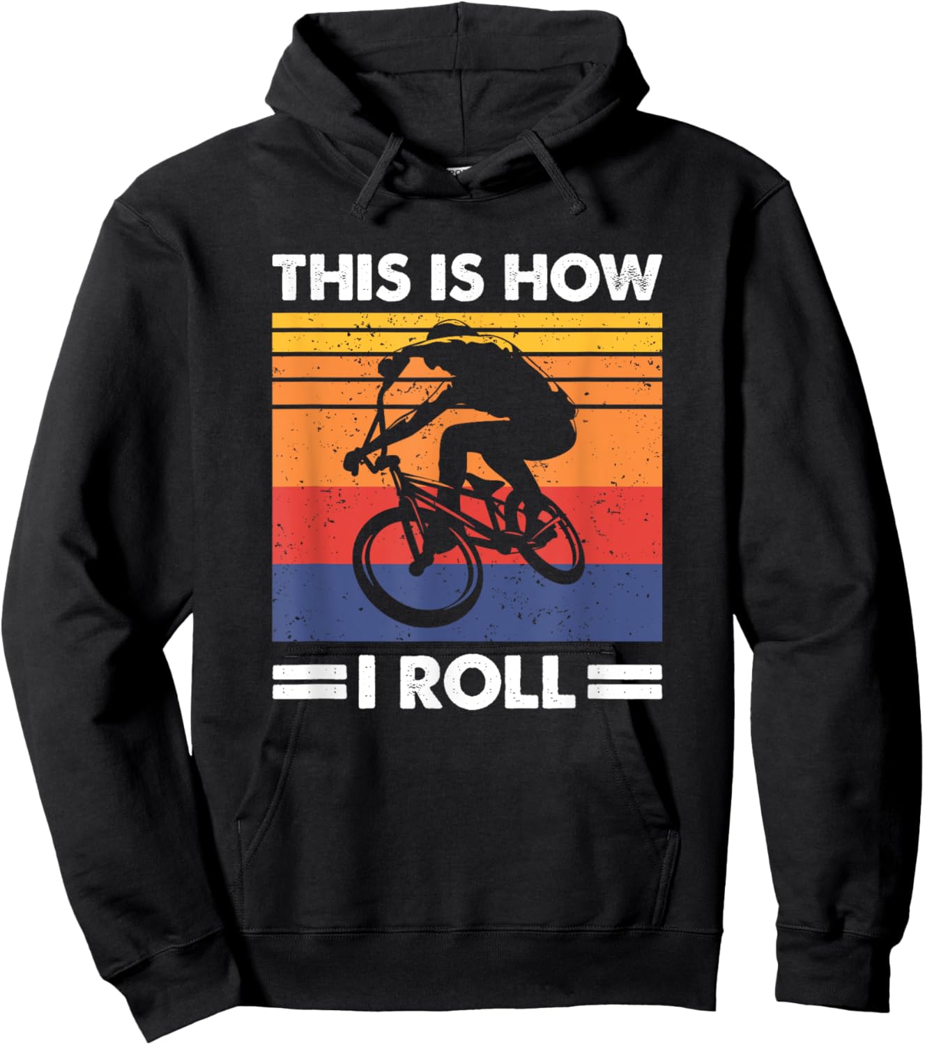 This Is How I Roll, BMX Rider Hoodie - Hoodie | Black