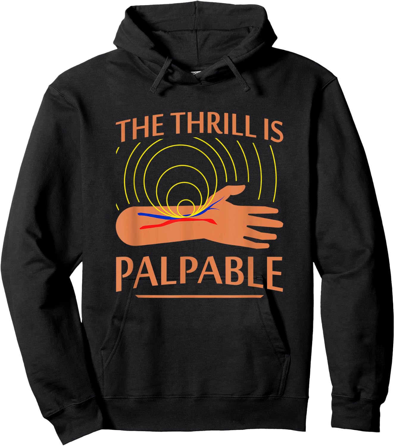 Dialysis Technician Shirt Multitasking Actual Heart Job Hoodie - Hoodie | Black