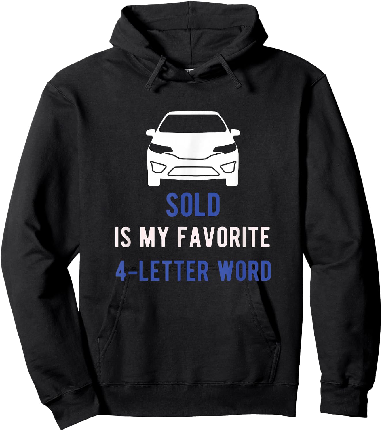 Auto Seller for Car Salesman Hoodie - Hoodie | Black