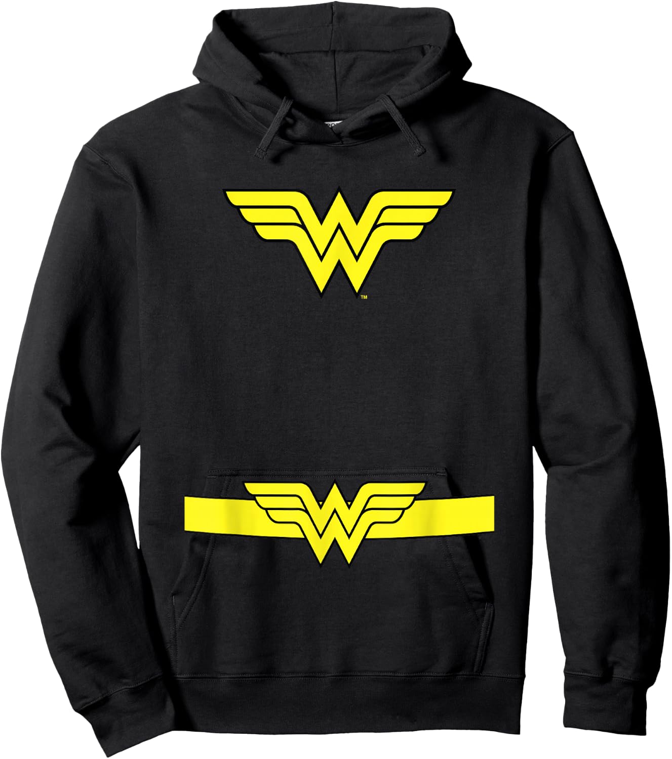 DC Comics Wonder Woman Classic Halloween Hero Costume Hoodie - Hoodie | Black