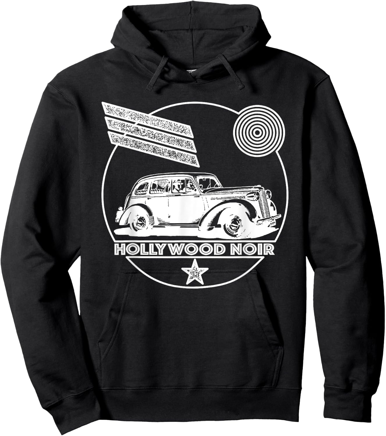 Film Noir / Hollywood / Crime Fiction Hoodie - Hoodie | Black