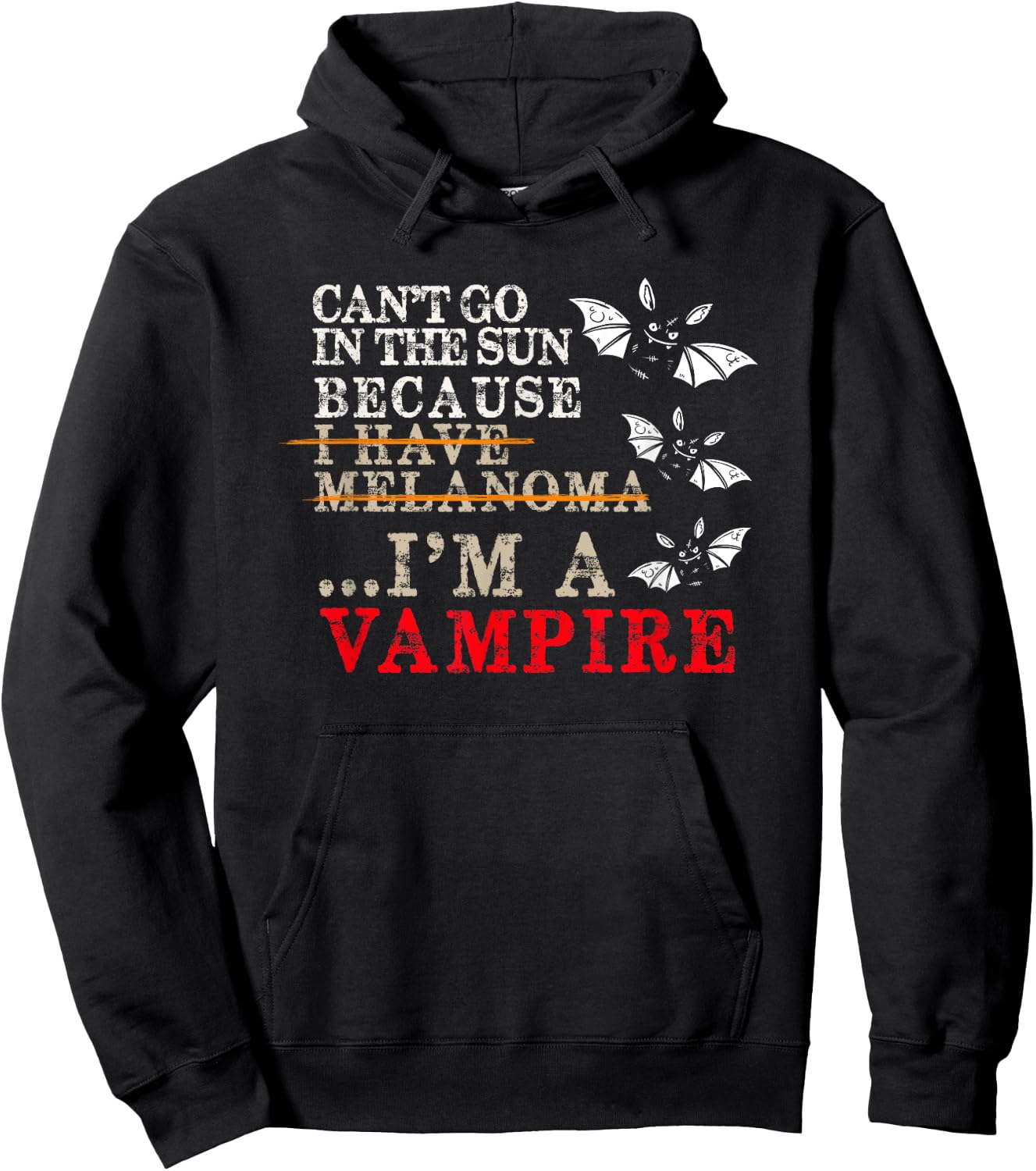 Melanoma Awareness - Skin Cancer Support Hoodie - Hoodie | Black