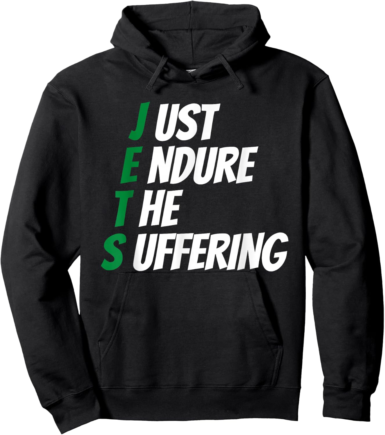 Just Endure The Suffering Hoodie - Hoodie | Black