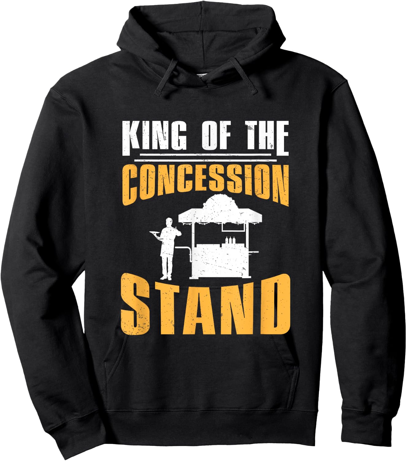 Awesome Concession Stand King For Concessions Stand Workers Hoodie - Hoodie | Black