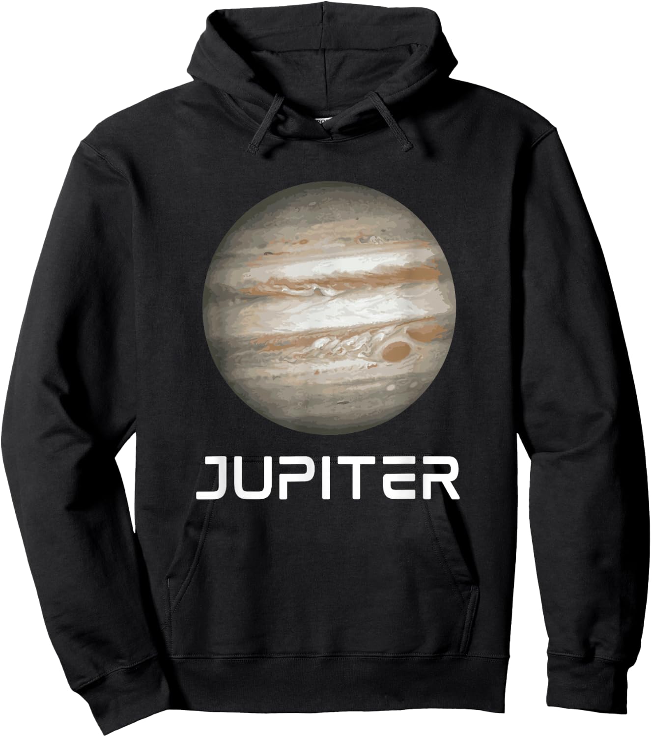 Solar System Planet Jupiter Outer Space Hoodie - Hoodie | Black