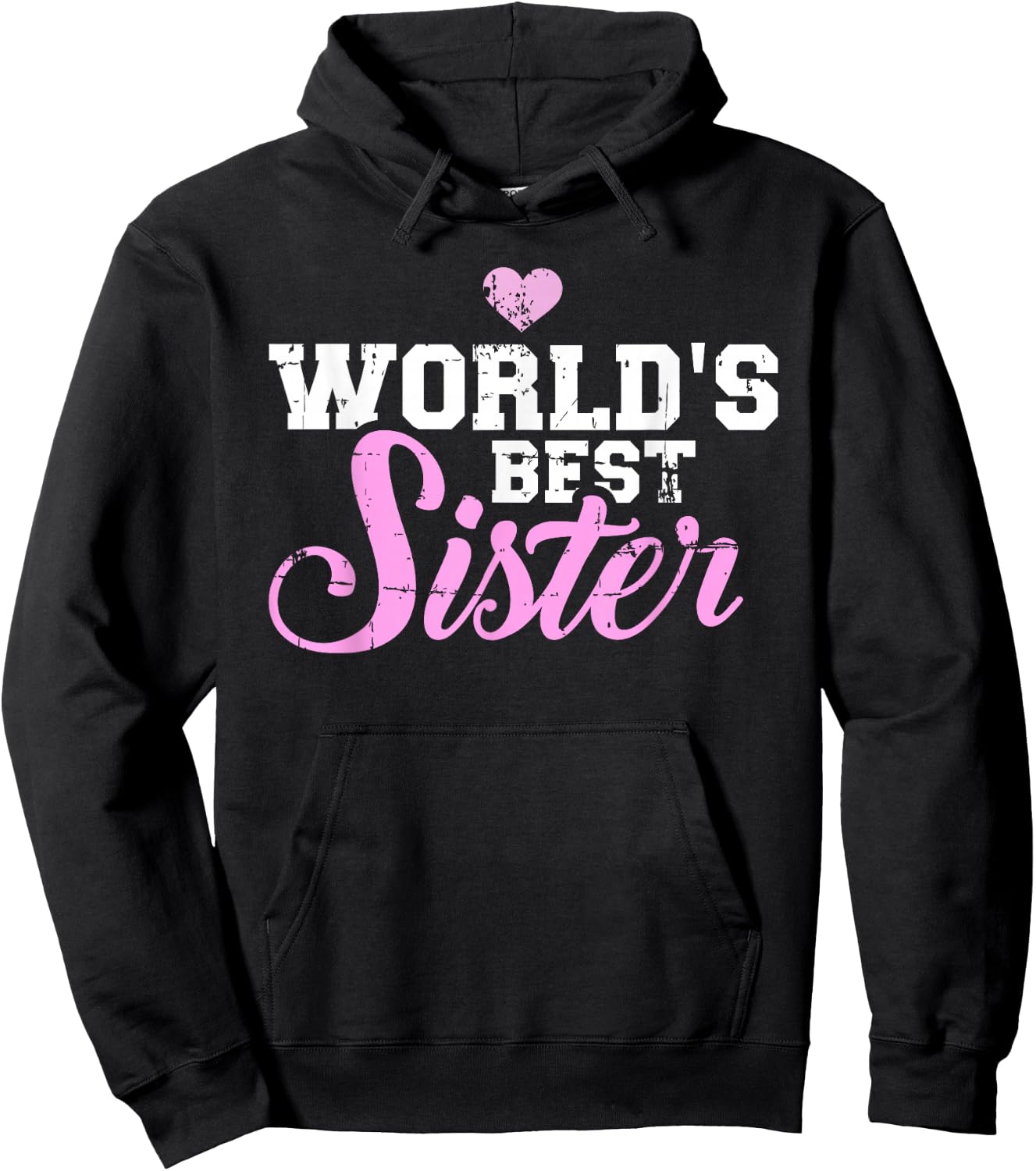 World's best sister Hoodie - Hoodie | Black