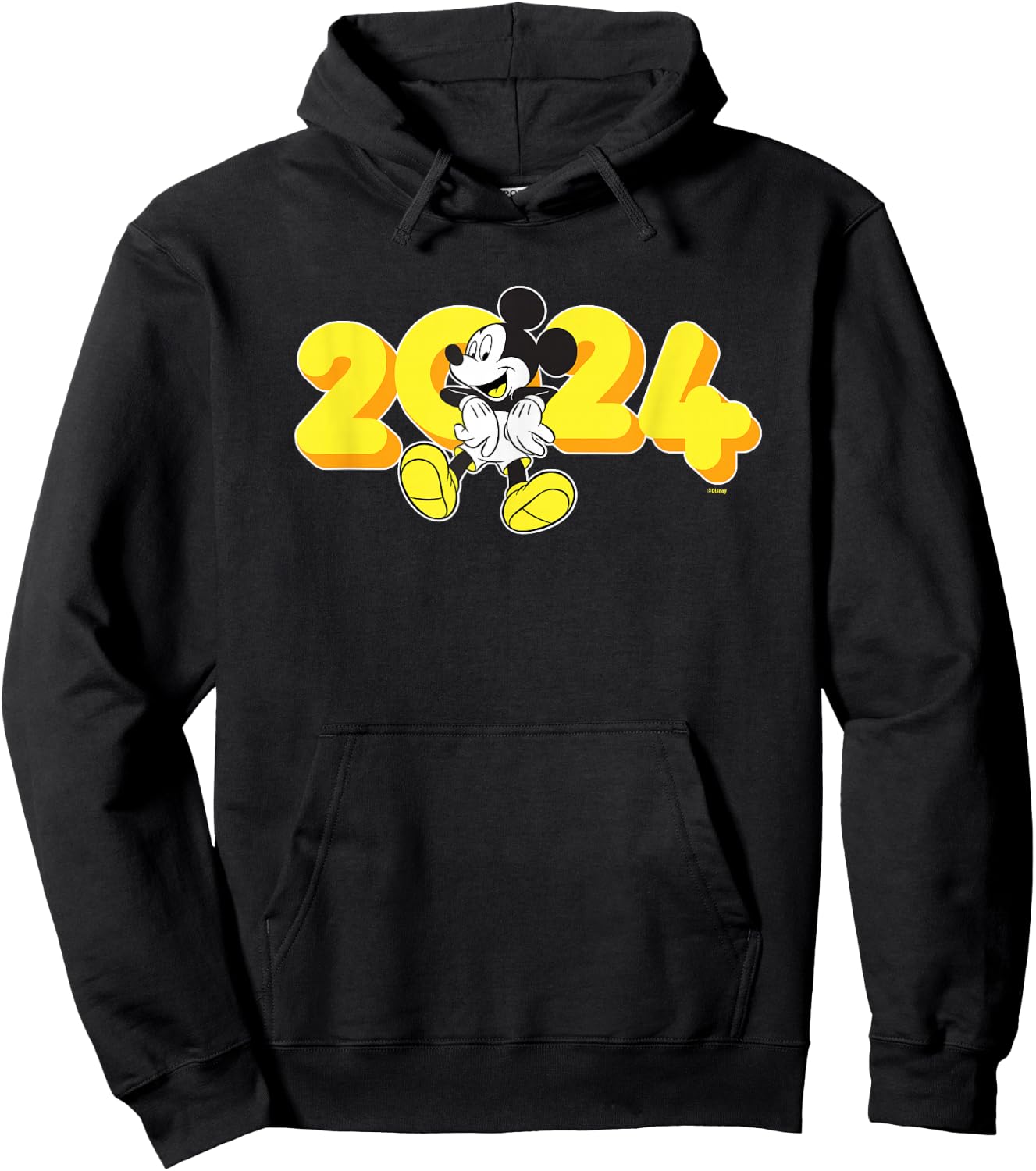Disney Mickey Mouse Class of 2024 Graduation '24 Hangin' Out Hoodie - Hoodie | Black