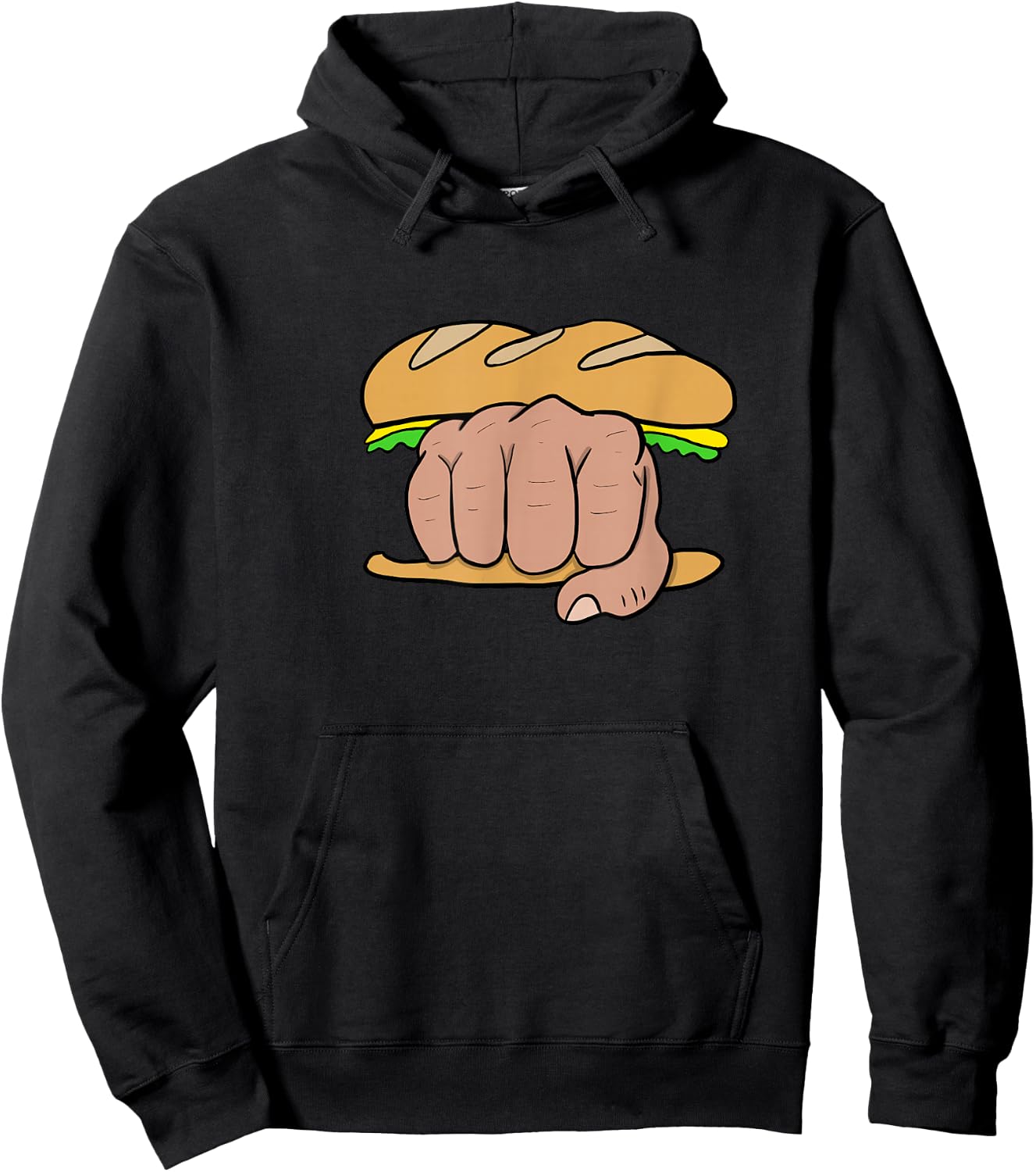 Knuckle Sandwich Funny Gift Chef Fighter Hoodie - Hoodie | Black