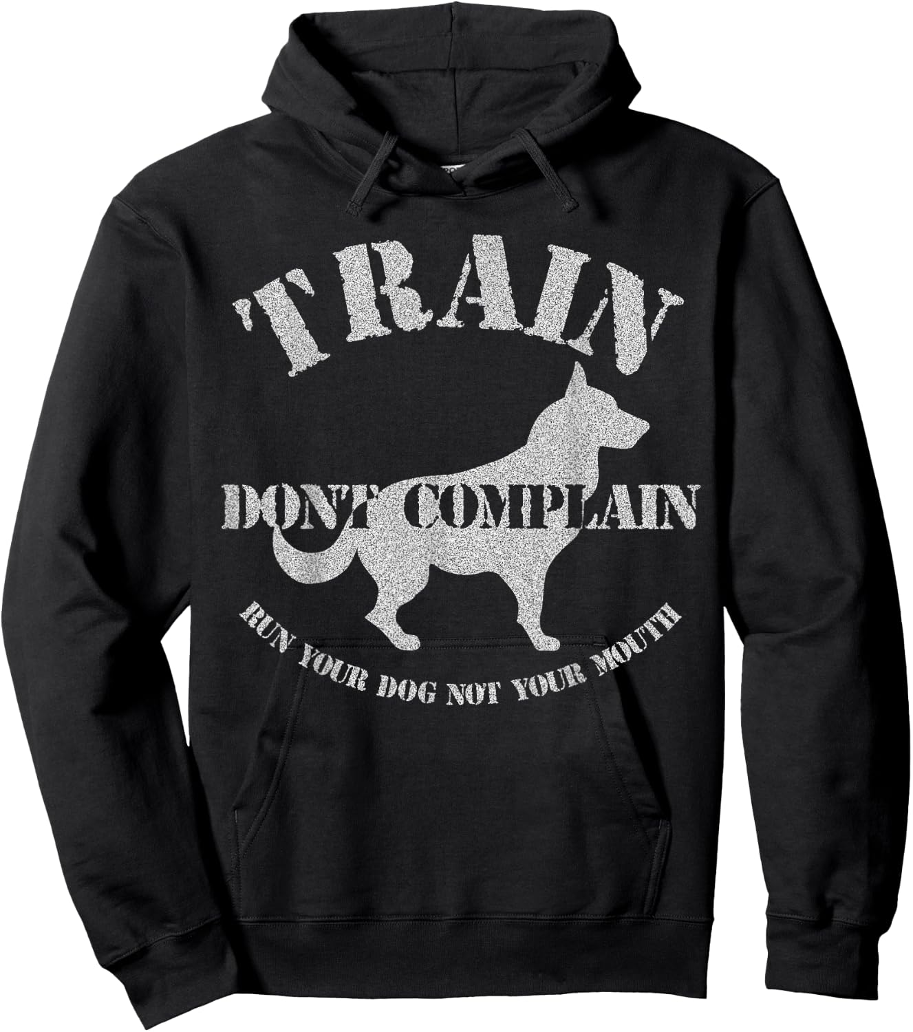 Funny Dog Training Trainer Gift Train Don't Complain Women Kids Hoodie - Hoodie | Black