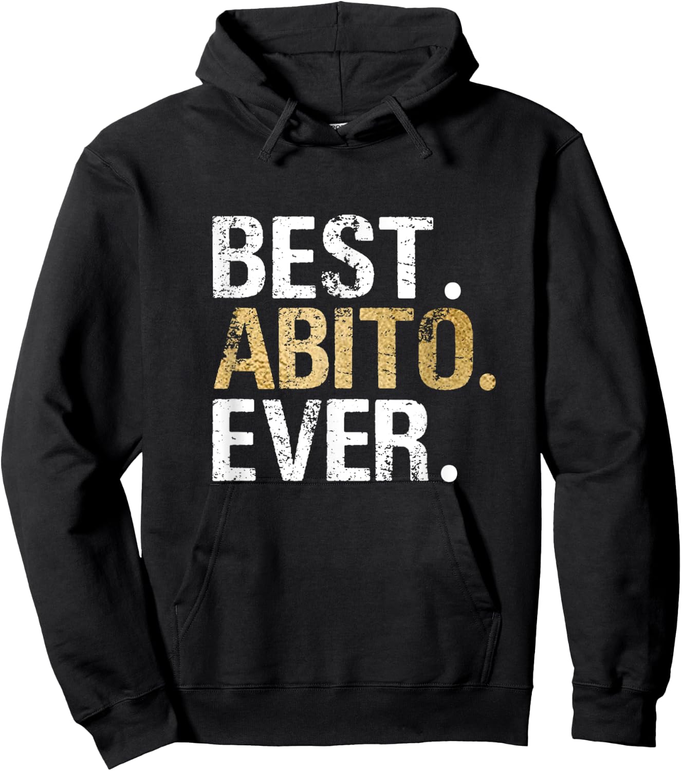 Best Abito Shirt Abito Gift from Granddaughter Grandson Hoodie - Hoodie | Black