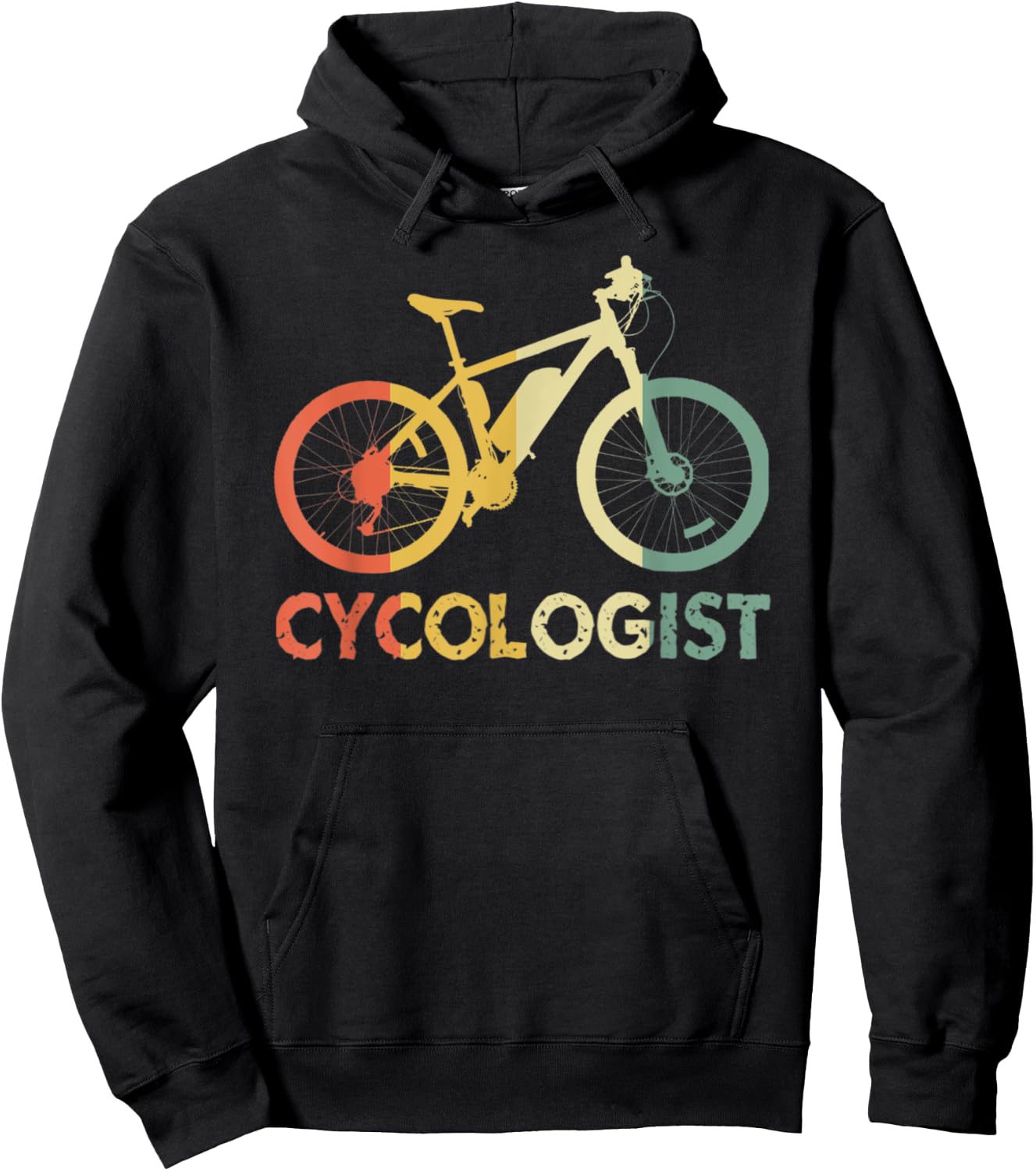 Cycologist Cycling Bicycle Cyclist Road Bike Cycology Gifts Hoodie - Hoodie | Black