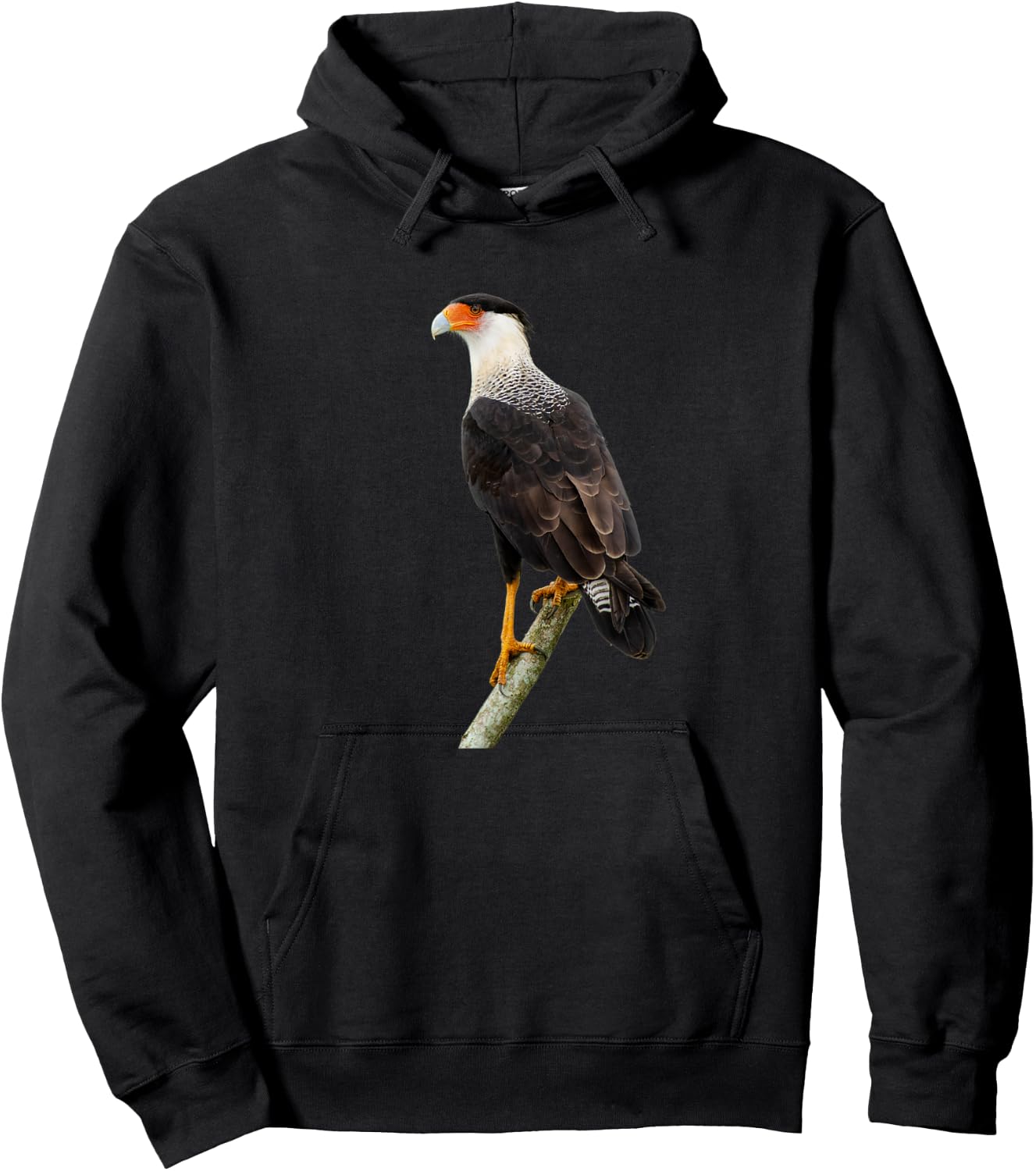 Caracara Shirt Crested Caracaras Bird Hoodie - Hoodie | Black