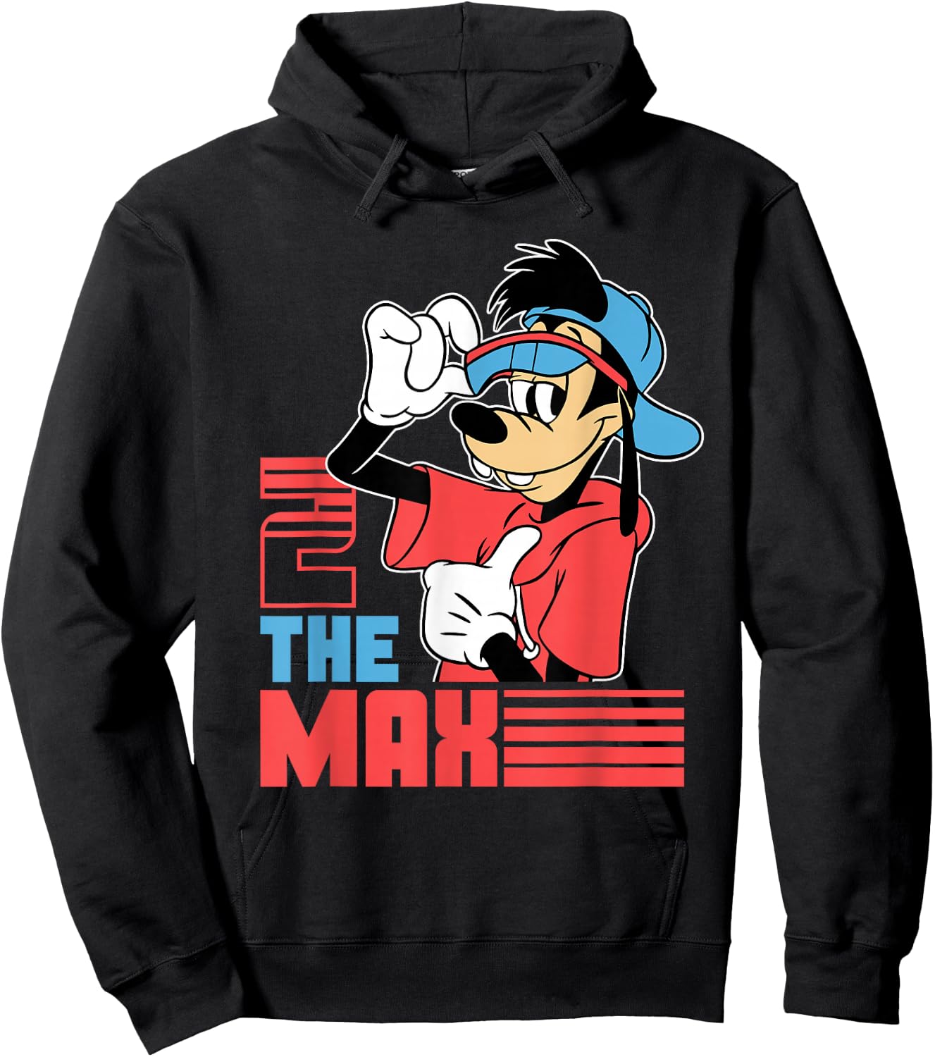 Disney A Goofy Movie 2 The Max 90s Hoodie - Hoodie | Black