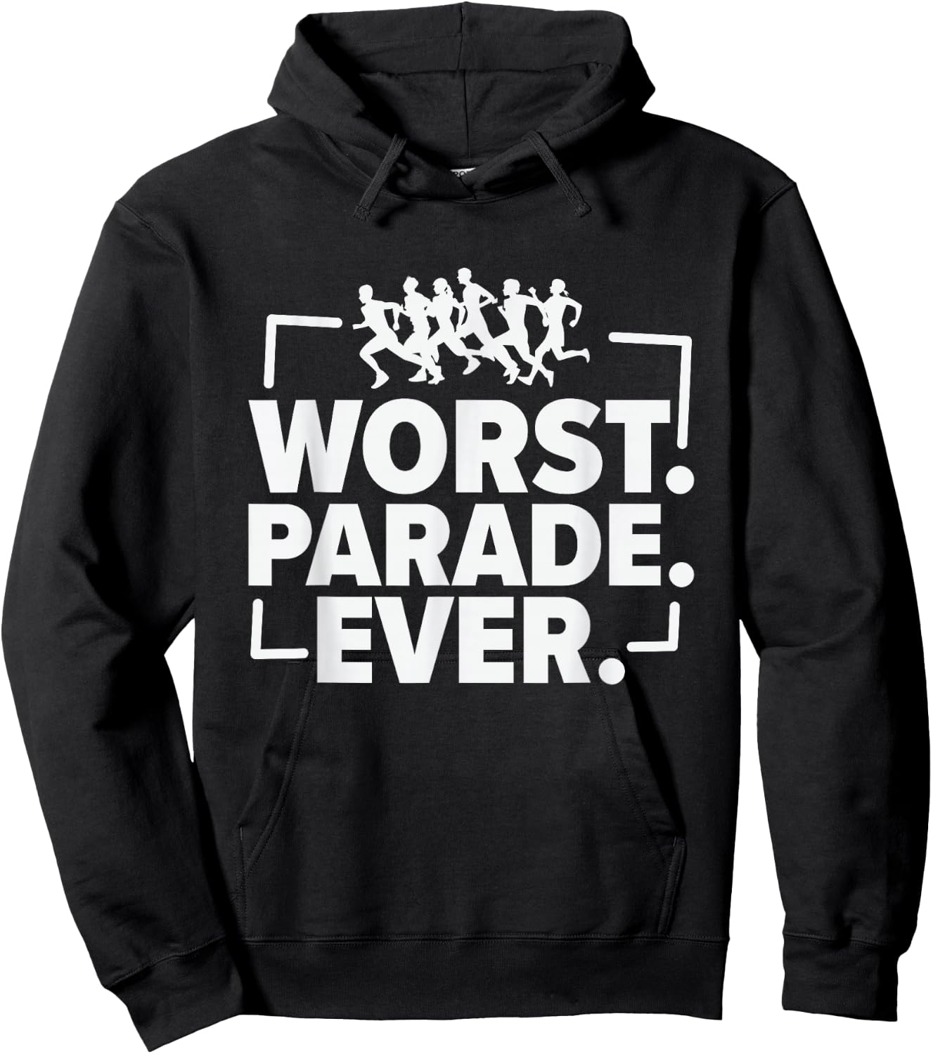 Worst Parade Ever Marathon Running Runner Hoodie - Hoodie | Black