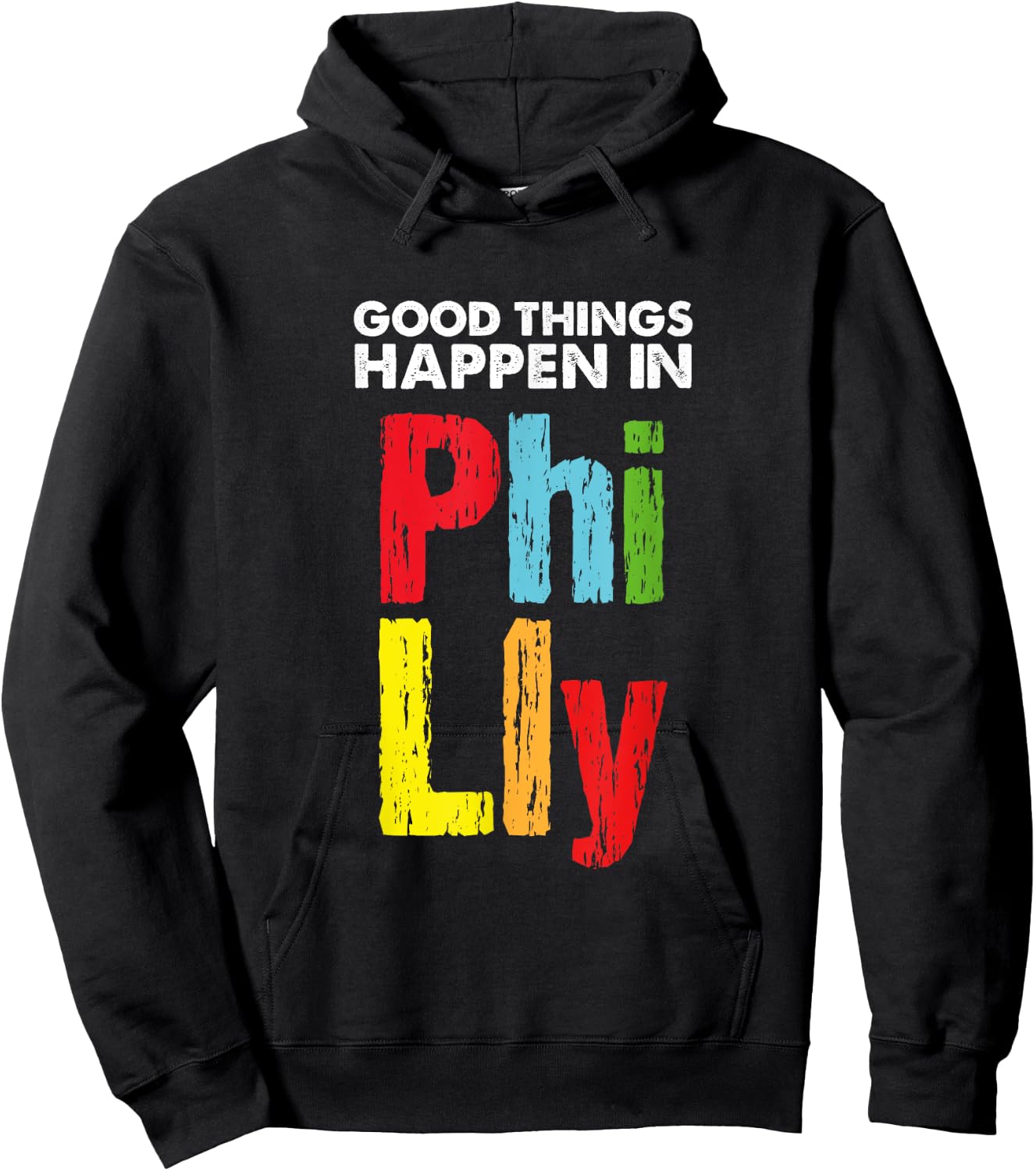 Good Things Happen in Philly - US Support Hoodie - Hoodie | Black